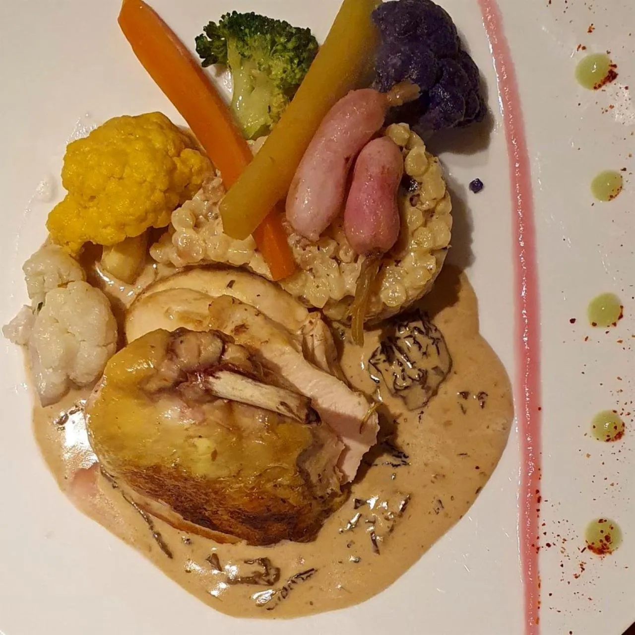 Food close-up in Domaine de la Reynaude