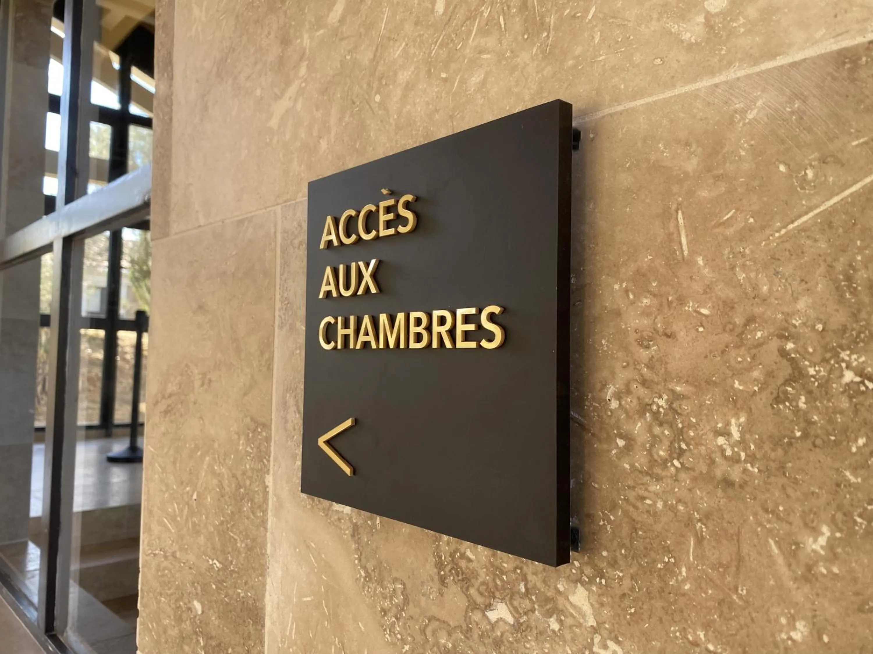 Decorative detail in Domaine de la Reynaude