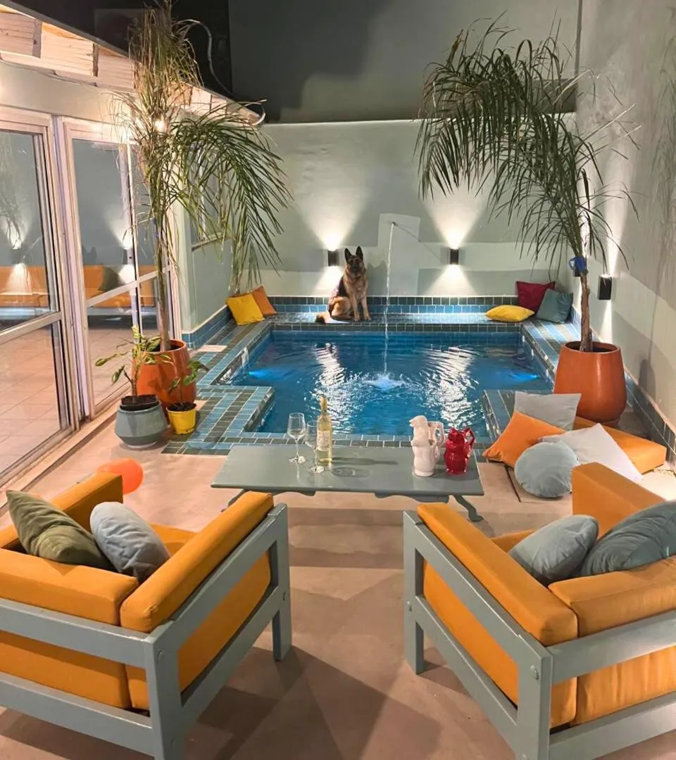 Patio in Hotel Windsor Mendoza