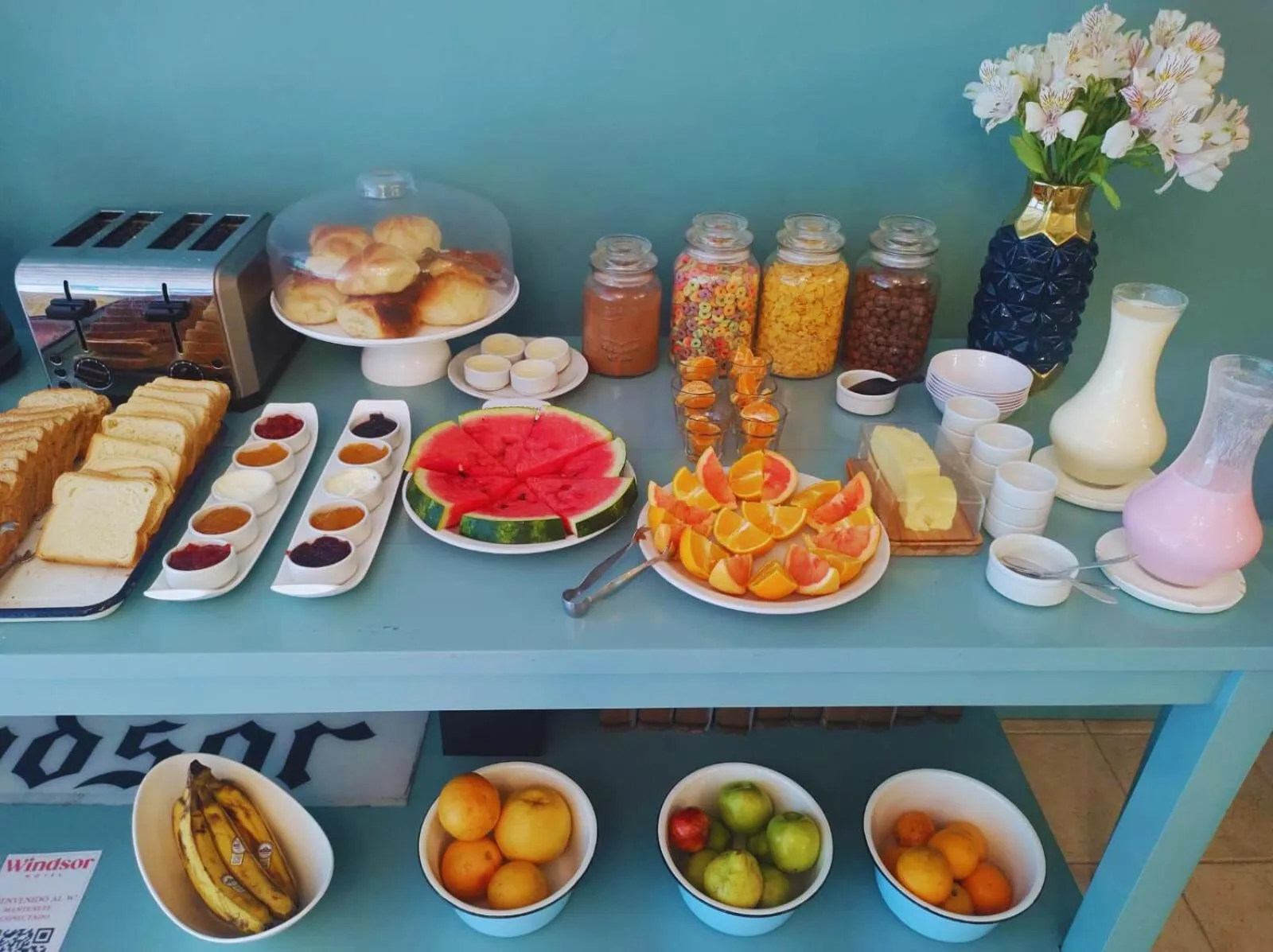 Dining area in Hotel Windsor Mendoza