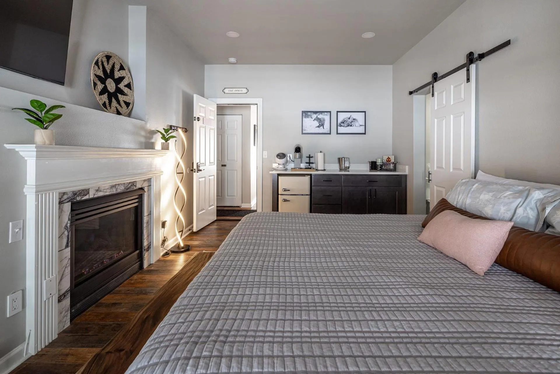 Bed in Winter Park Chateau