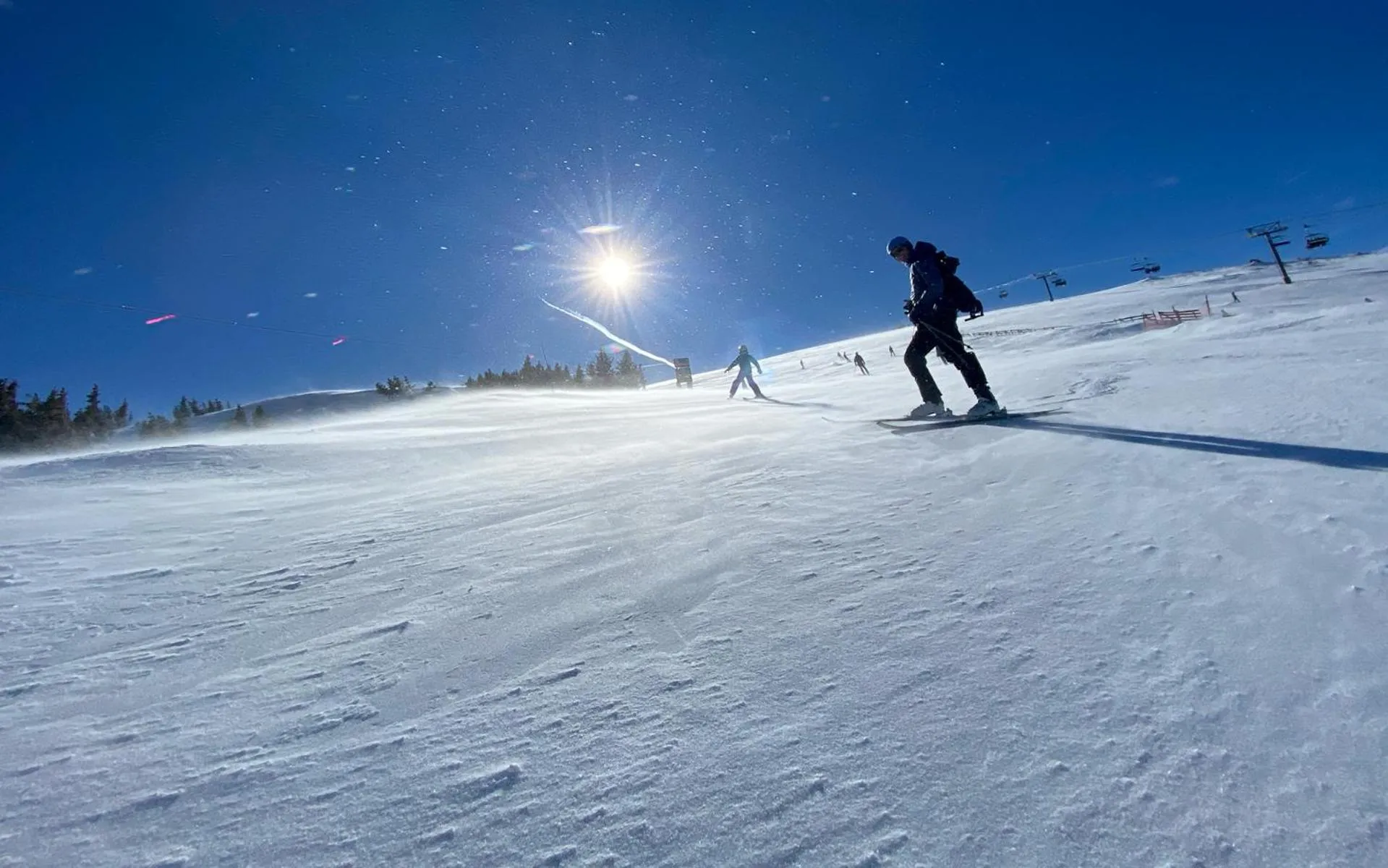 Skiing in Winter Park Chateau