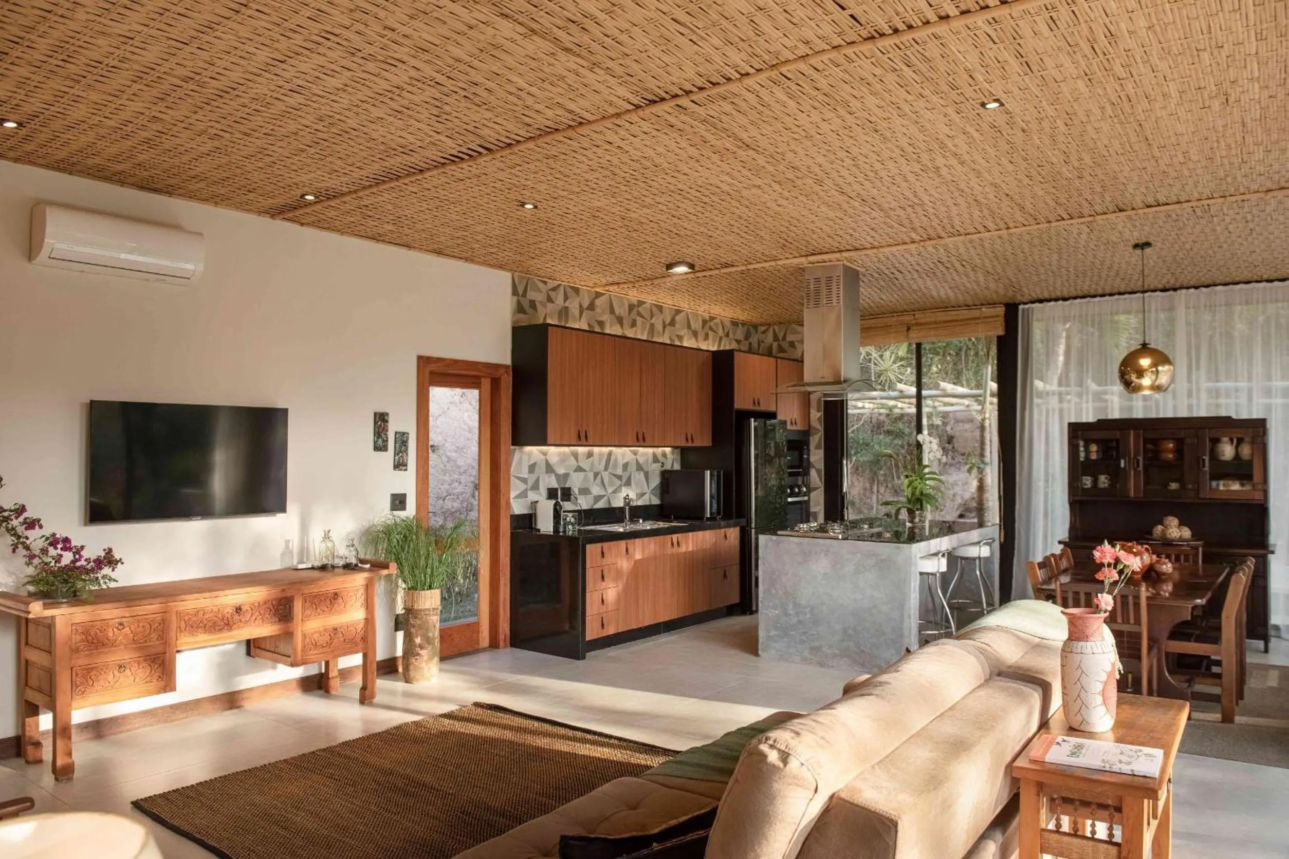 Living room in Embaúba Boutique Hotel