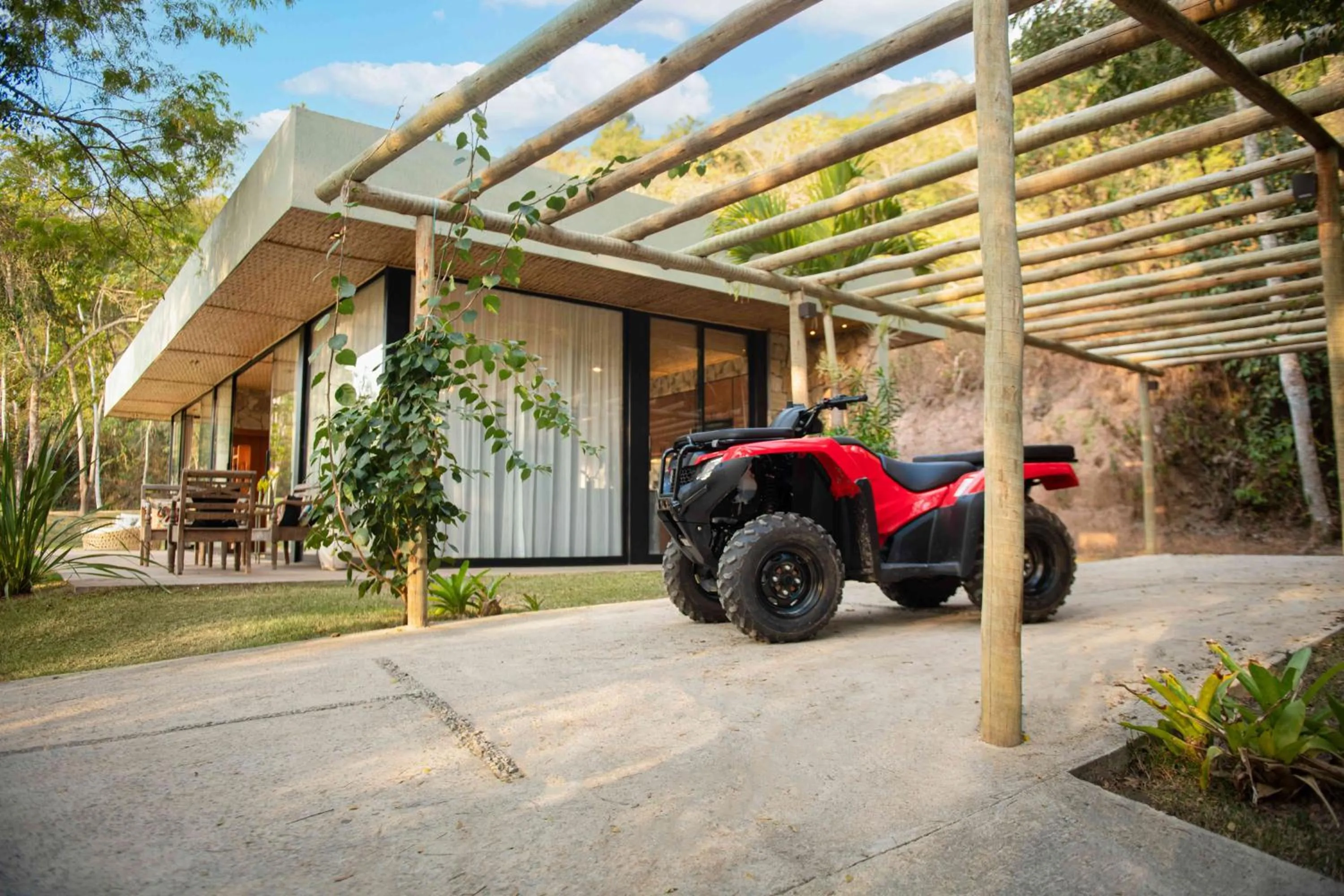 Balcony/Terrace in Embaúba Boutique Hotel