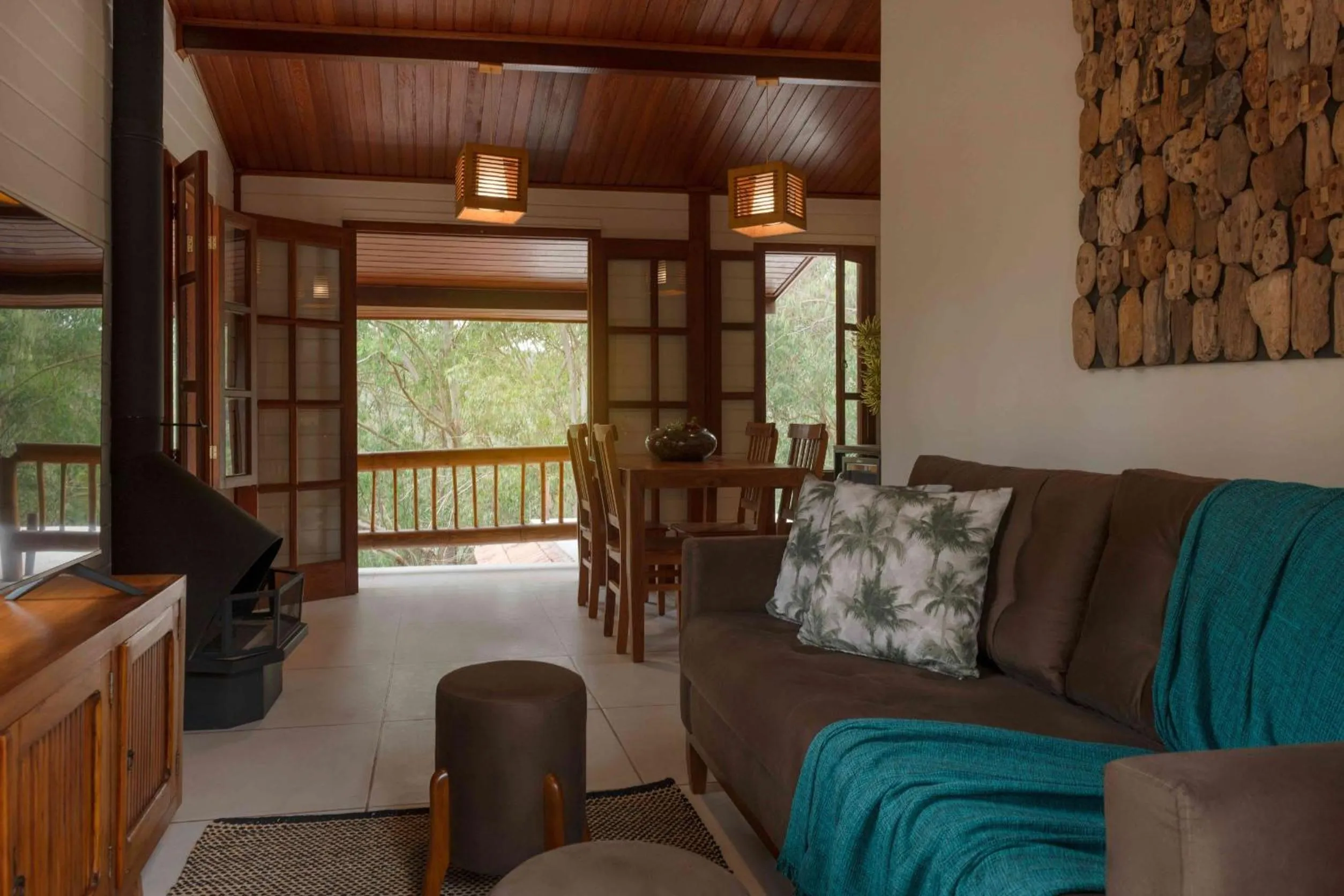 Living room in Embaúba Boutique Hotel