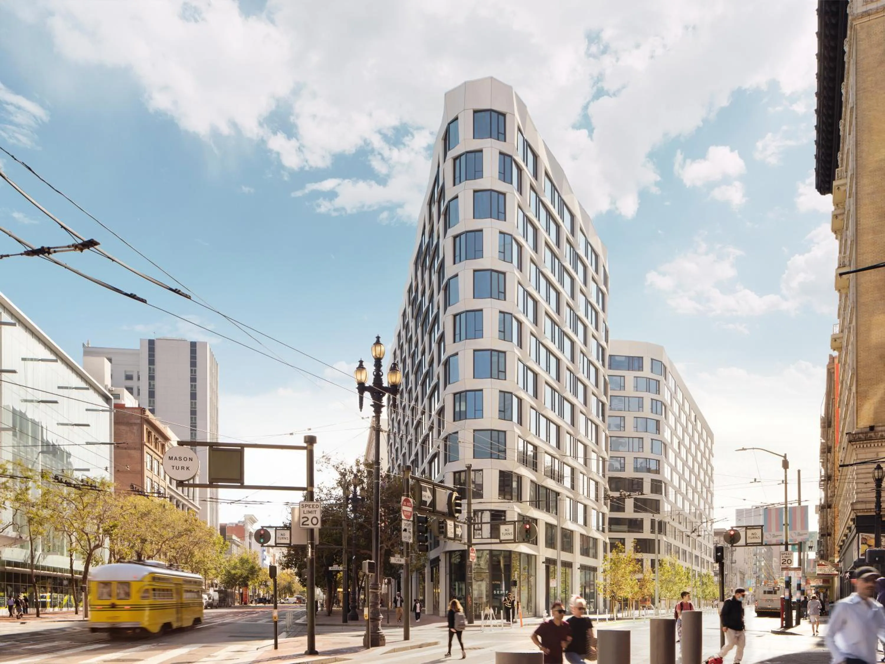 Property building in The LINE San Francisco