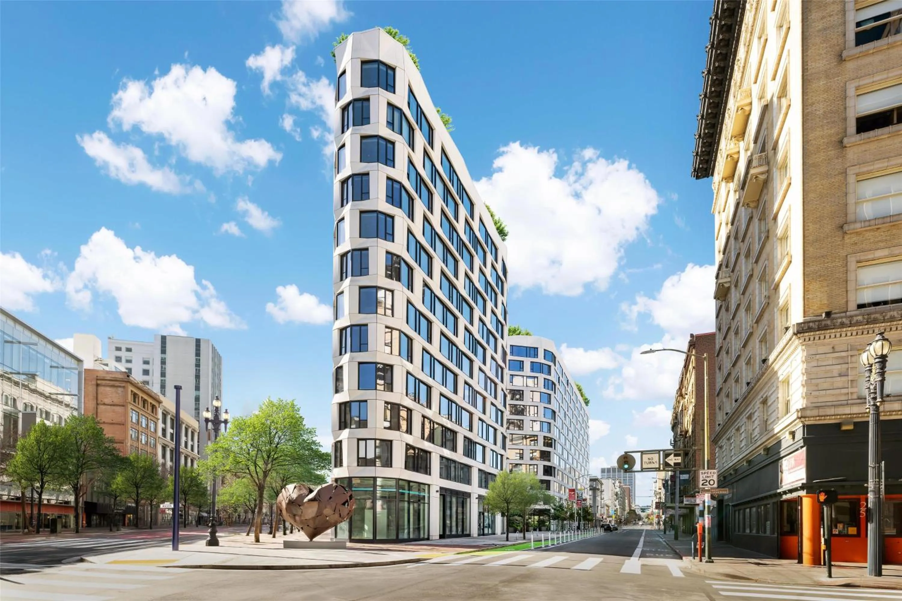 Property building in Timbri Hotel San Francisco, Curio Collection by Hilton