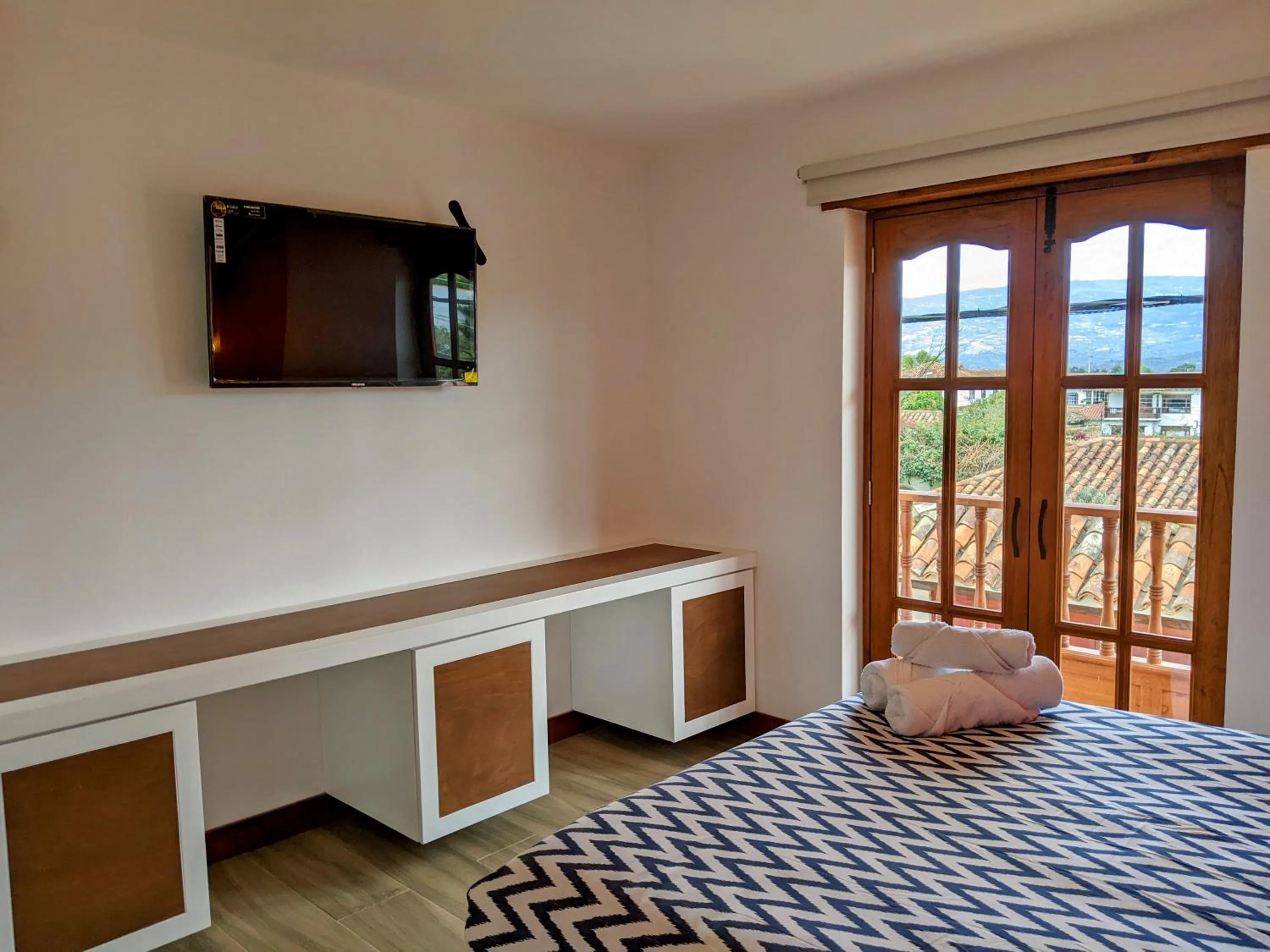 Balcony/Terrace, Bed in OFF HOSTEL