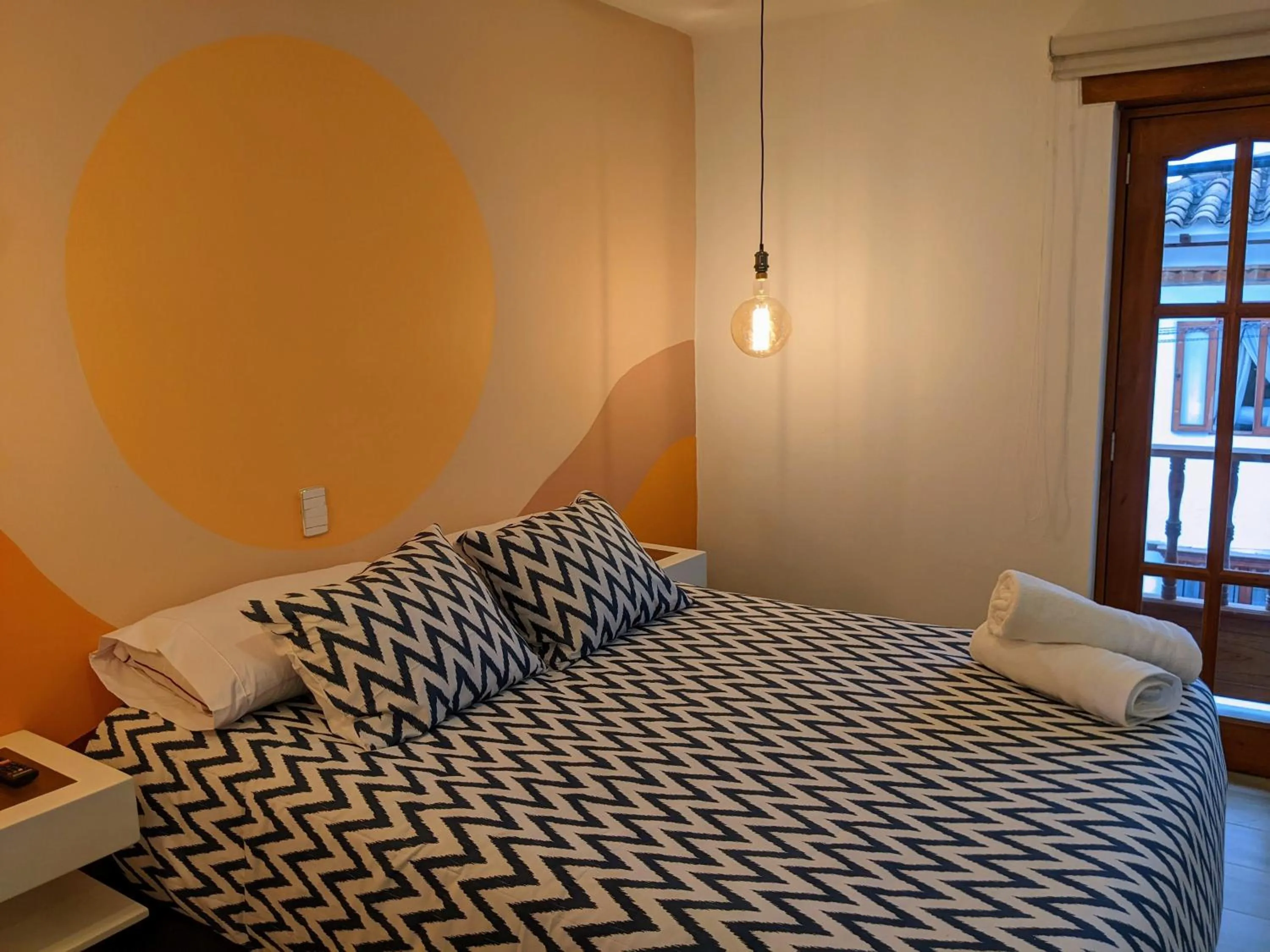 towels, Bed in OFF HOSTEL