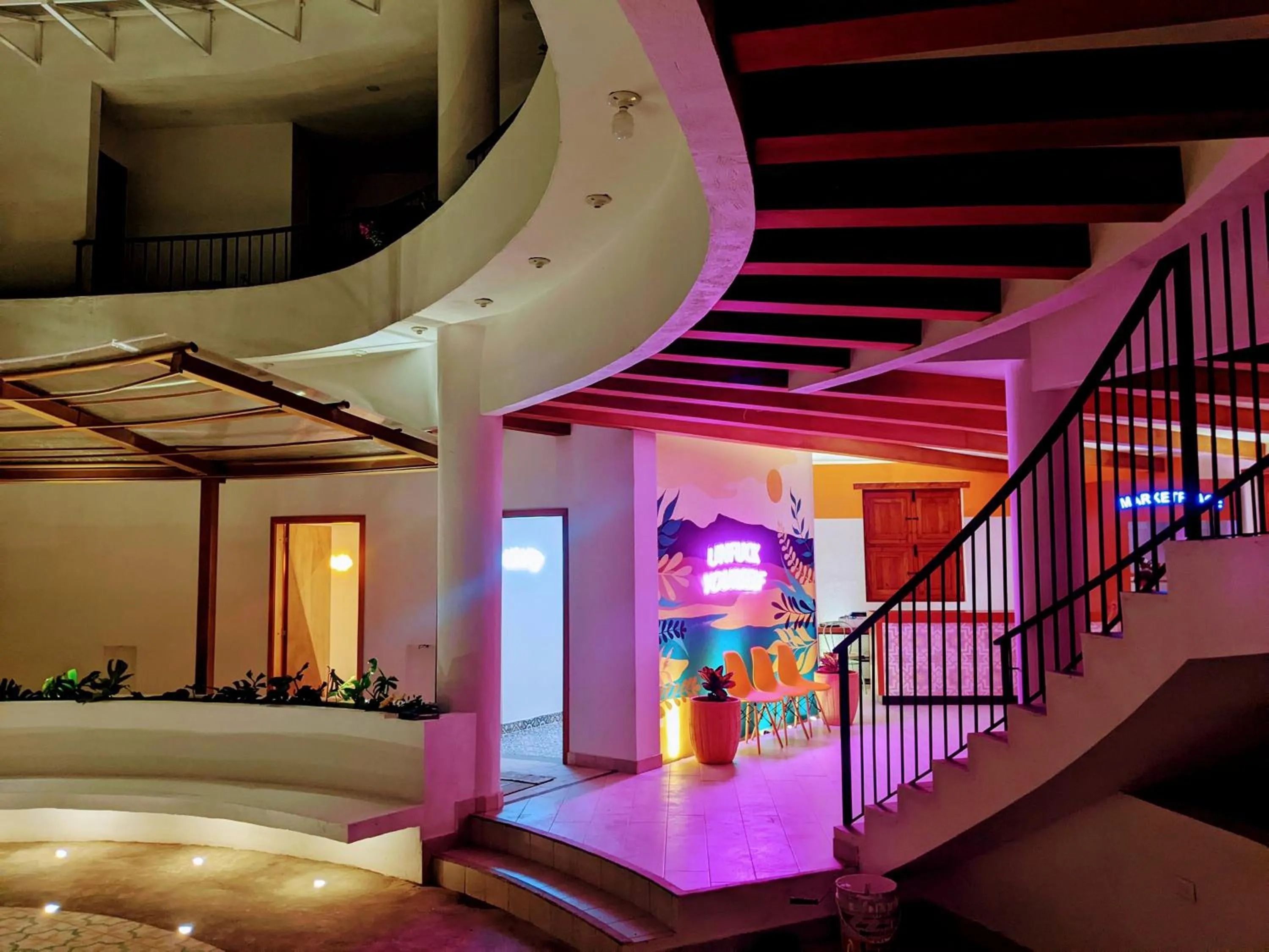 Lobby or reception in OFF HOSTEL