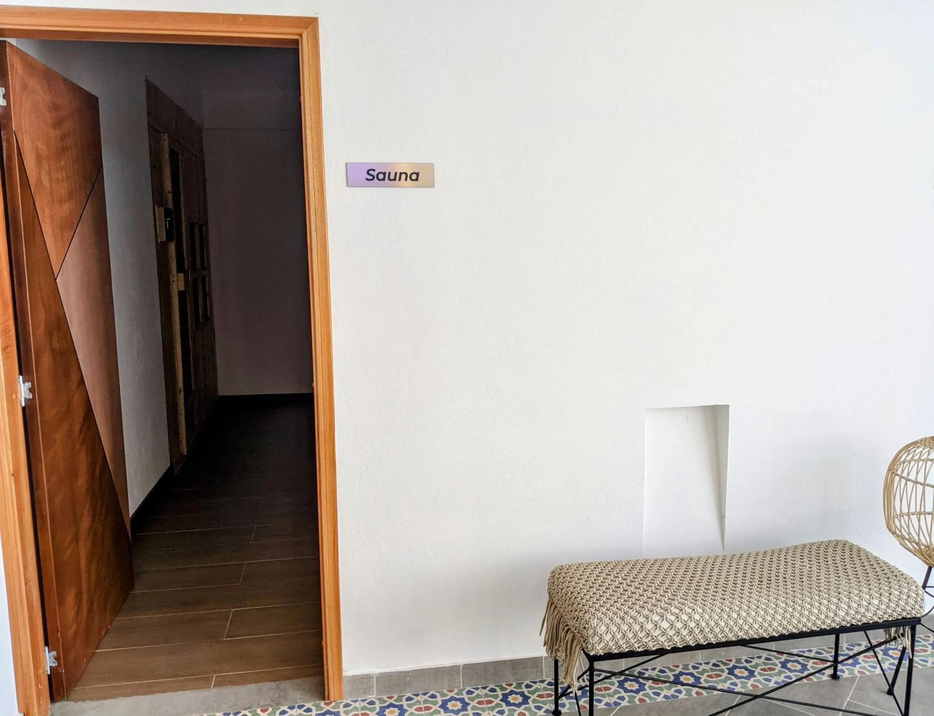 Sauna, Bed in OFF HOSTEL