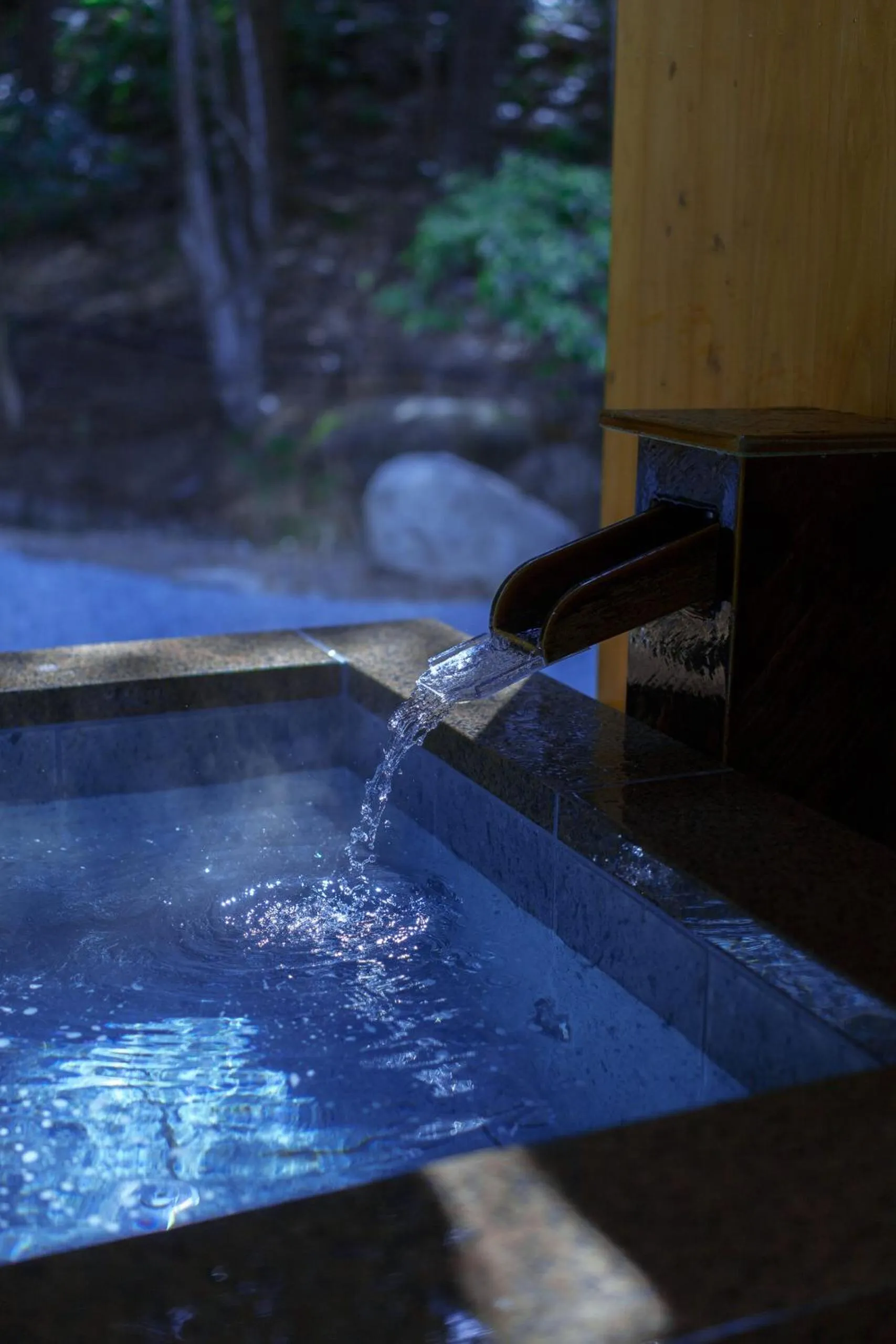 Hot Spring Bath in Tsukiyominoza