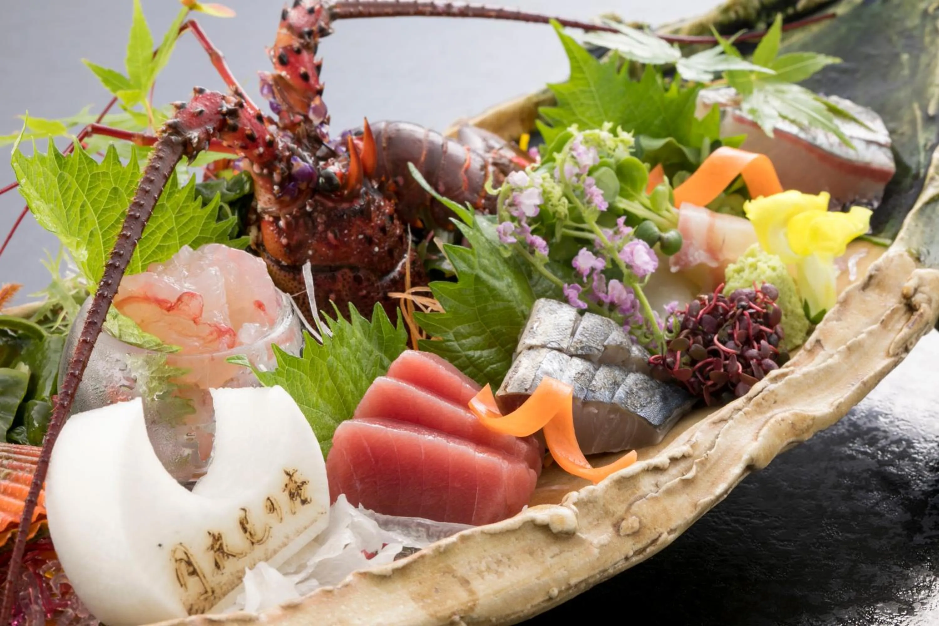 Dinner in Tsukiyominoza