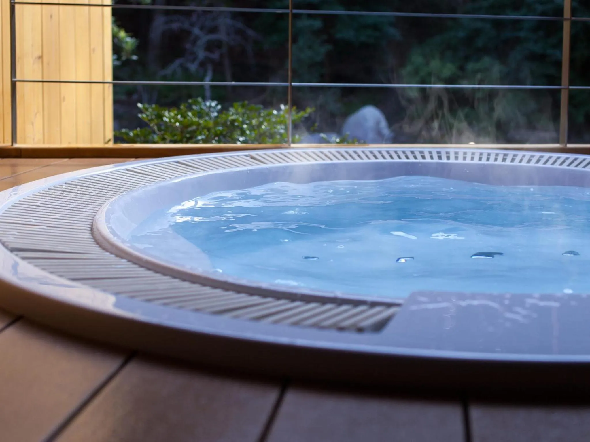 Hot Spring Bath in Tsukiyominoza