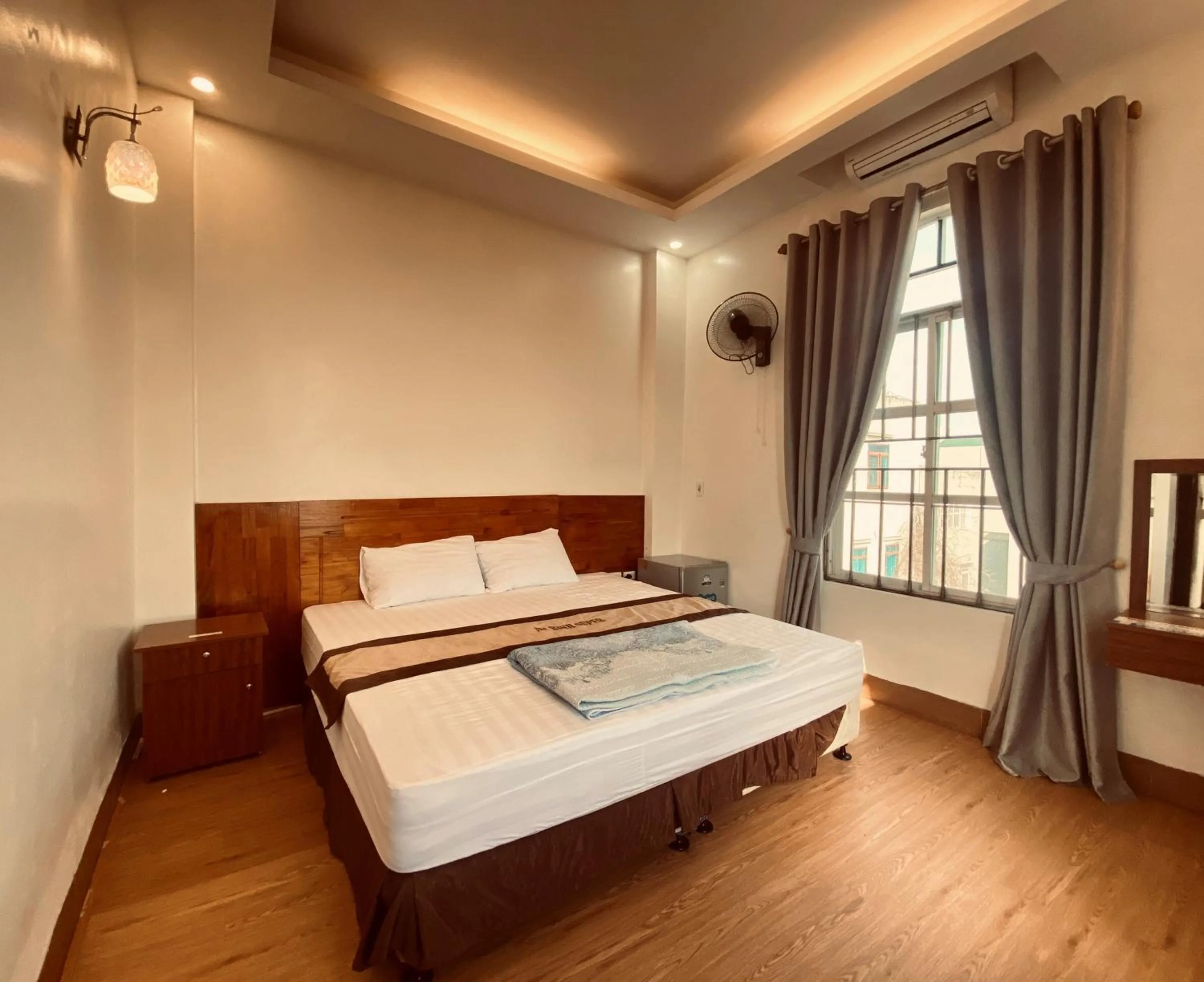 Bed in Hương Sen Hotel Bac Giang