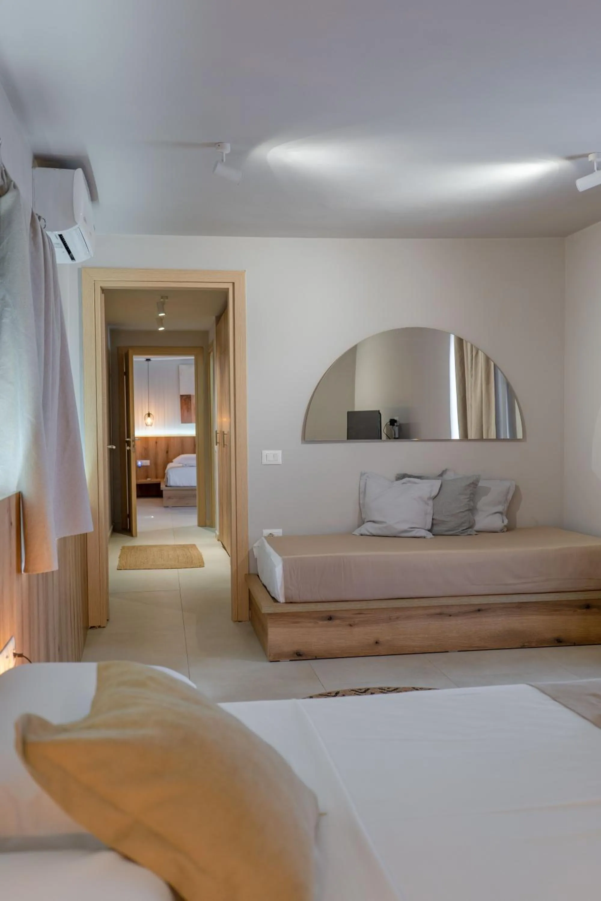 Bed in Arameras Beach Resort