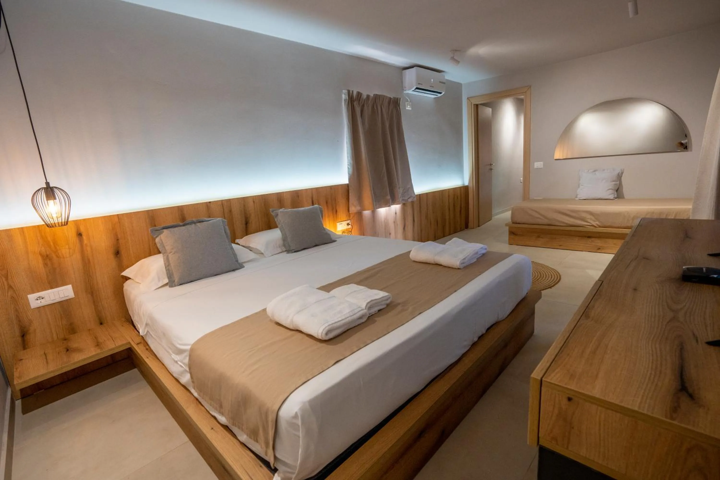 Bedroom, Bed in Arameras Beach Resort