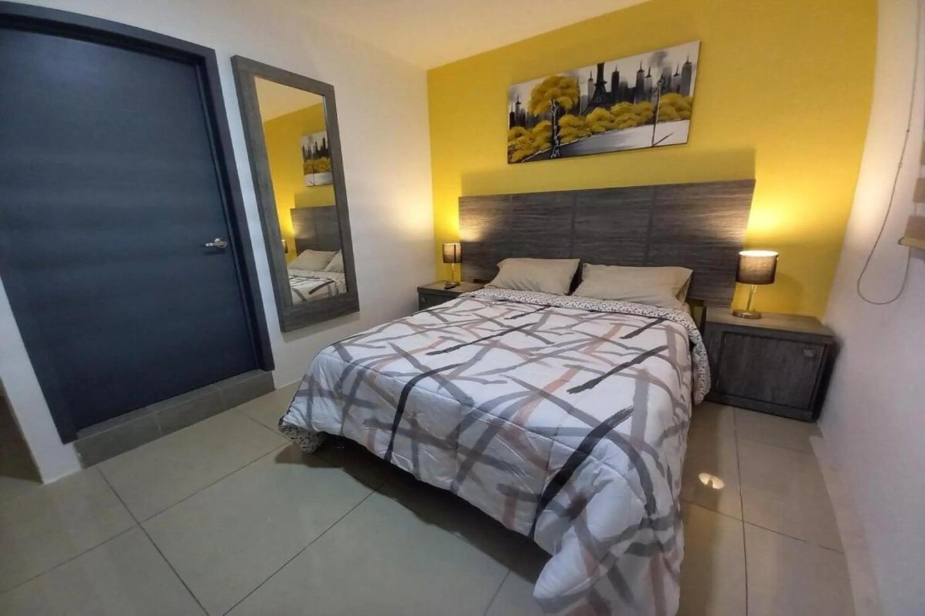 Bedroom, Bed in Capital O Tu Estancia