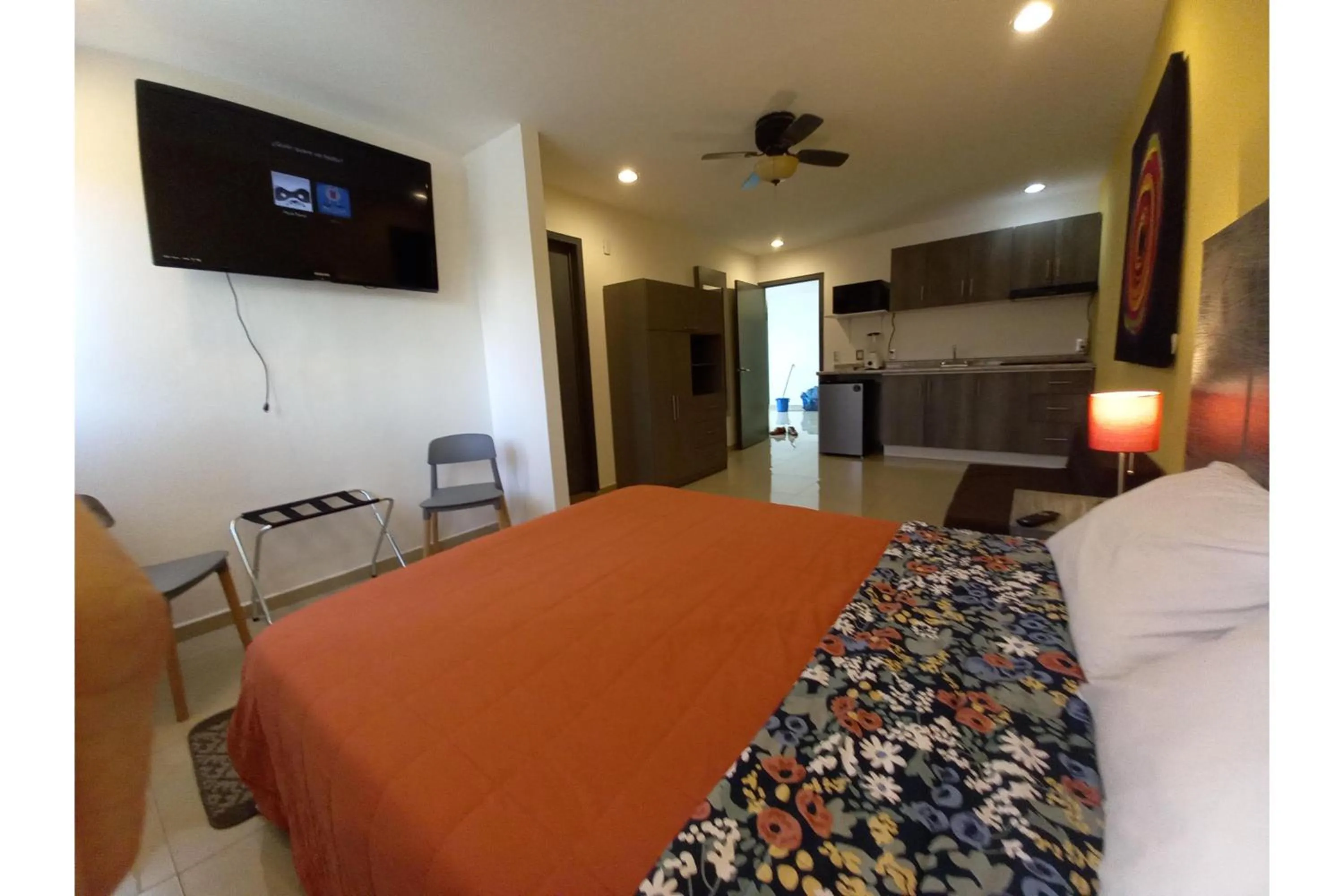 Bedroom, Bed in Capital O Tu Estancia