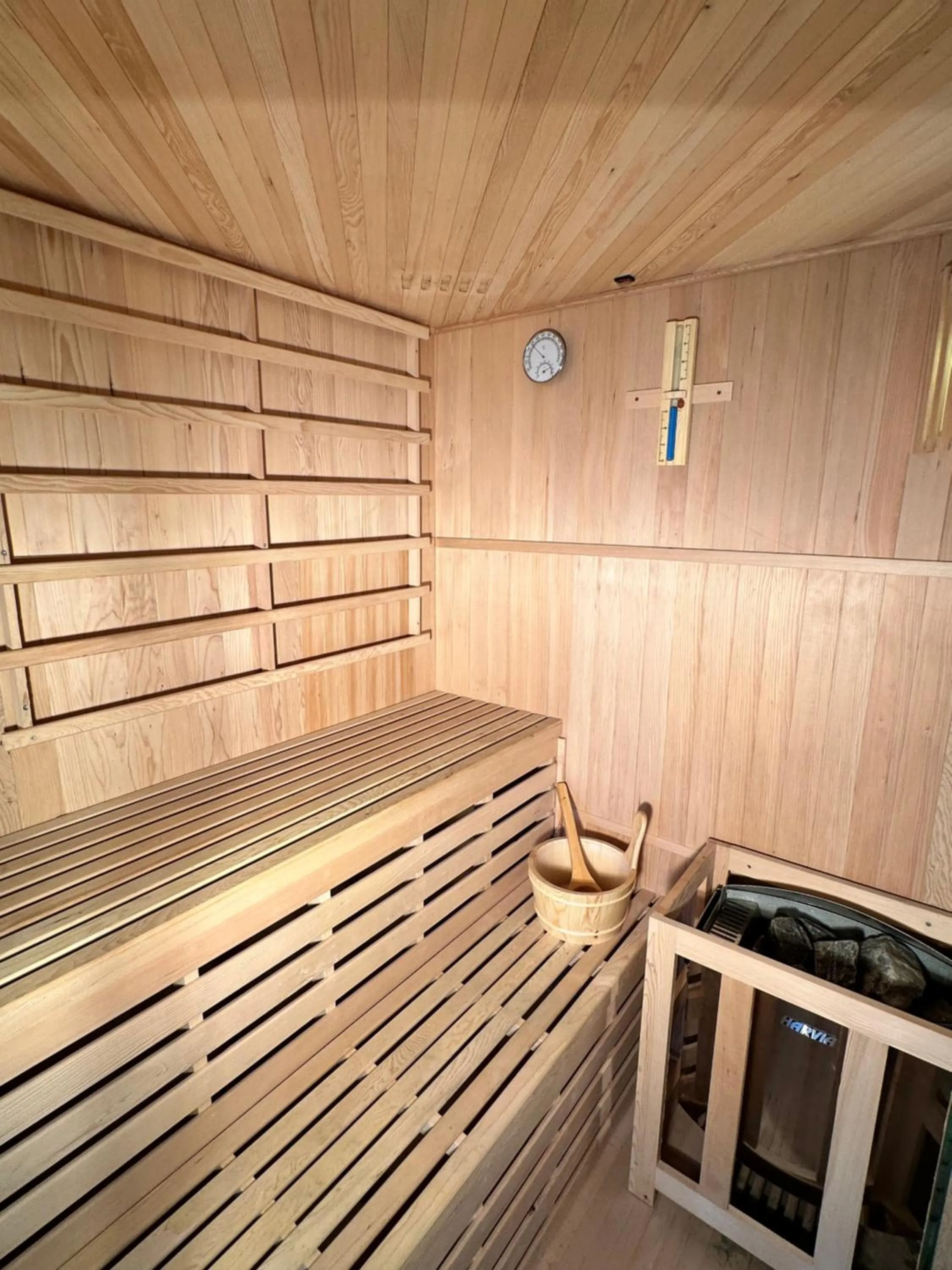 Sauna in Residenza Riva Wellness Apartment Spa