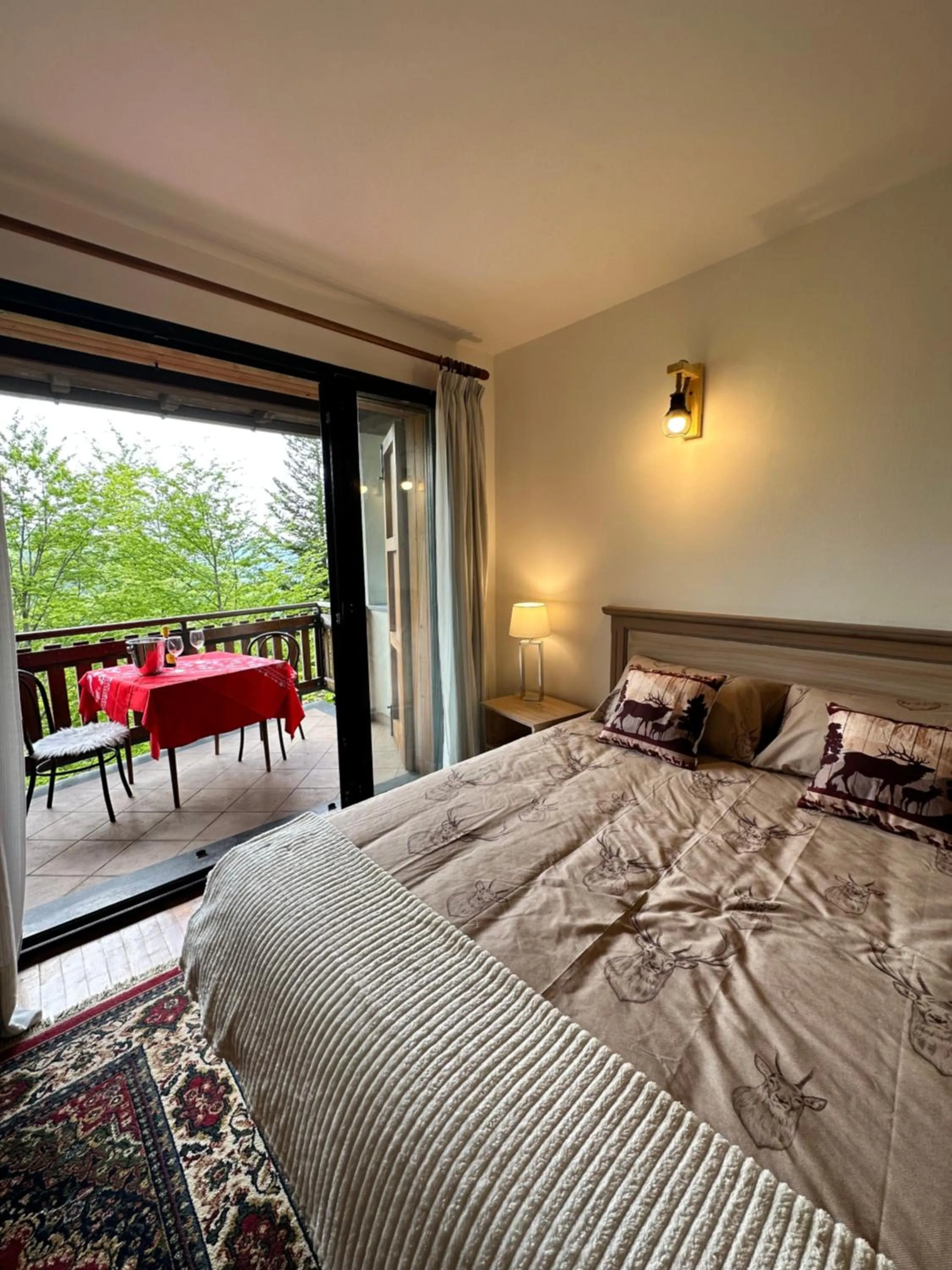 Bed in Residenza Riva Wellness Apartment Spa