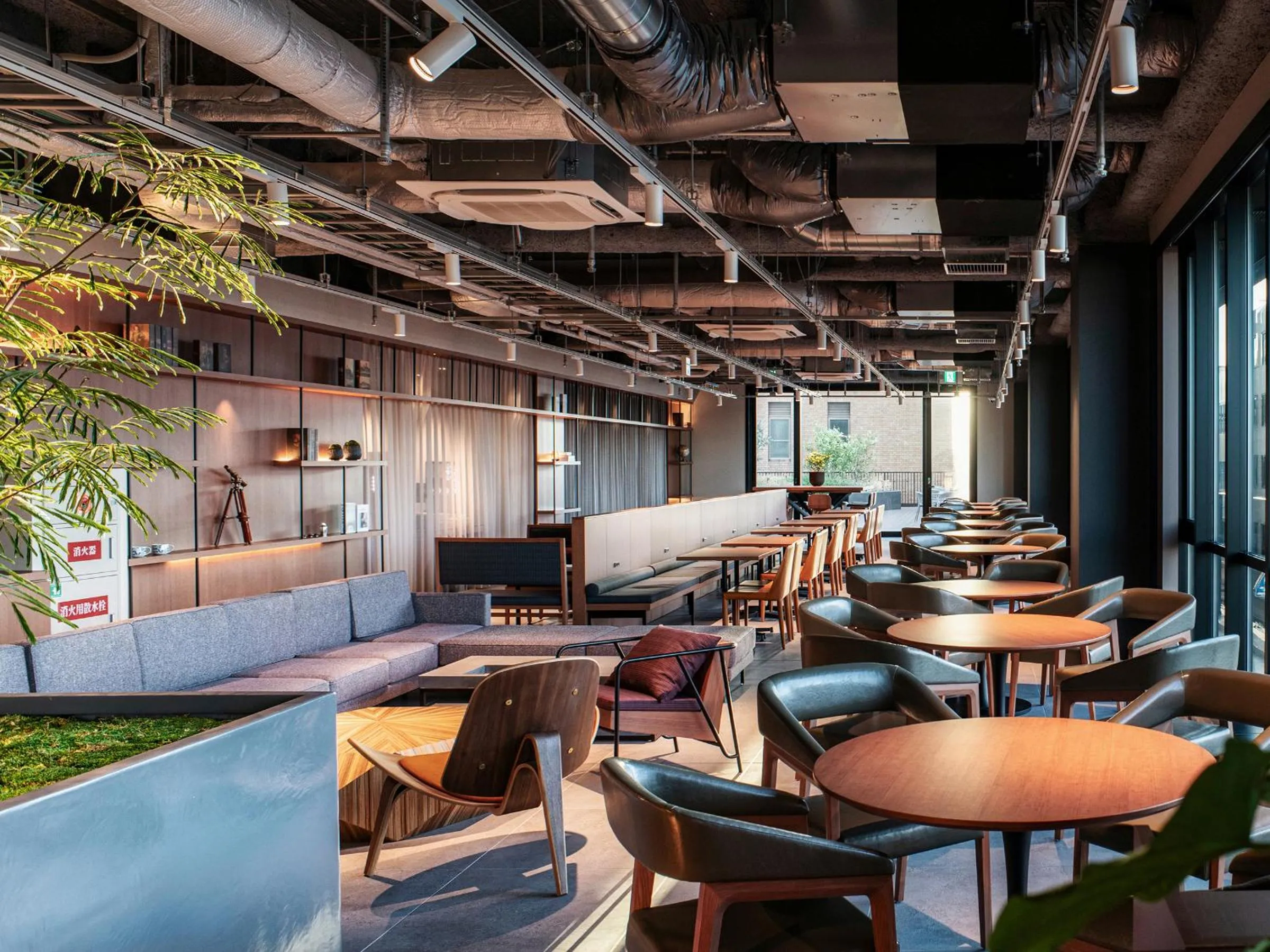 Lobby or reception in REF Kansai Airport by VESSEL HOTELS