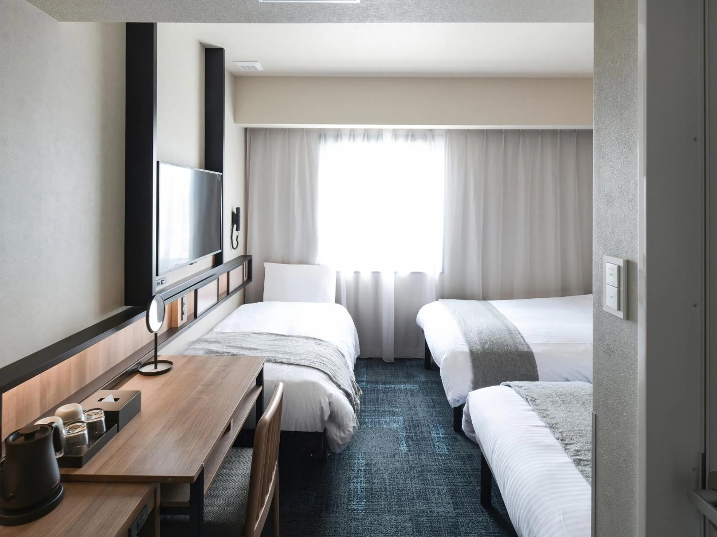 Photo of the whole room, Bed in REF Kansai Airport by VESSEL HOTELS