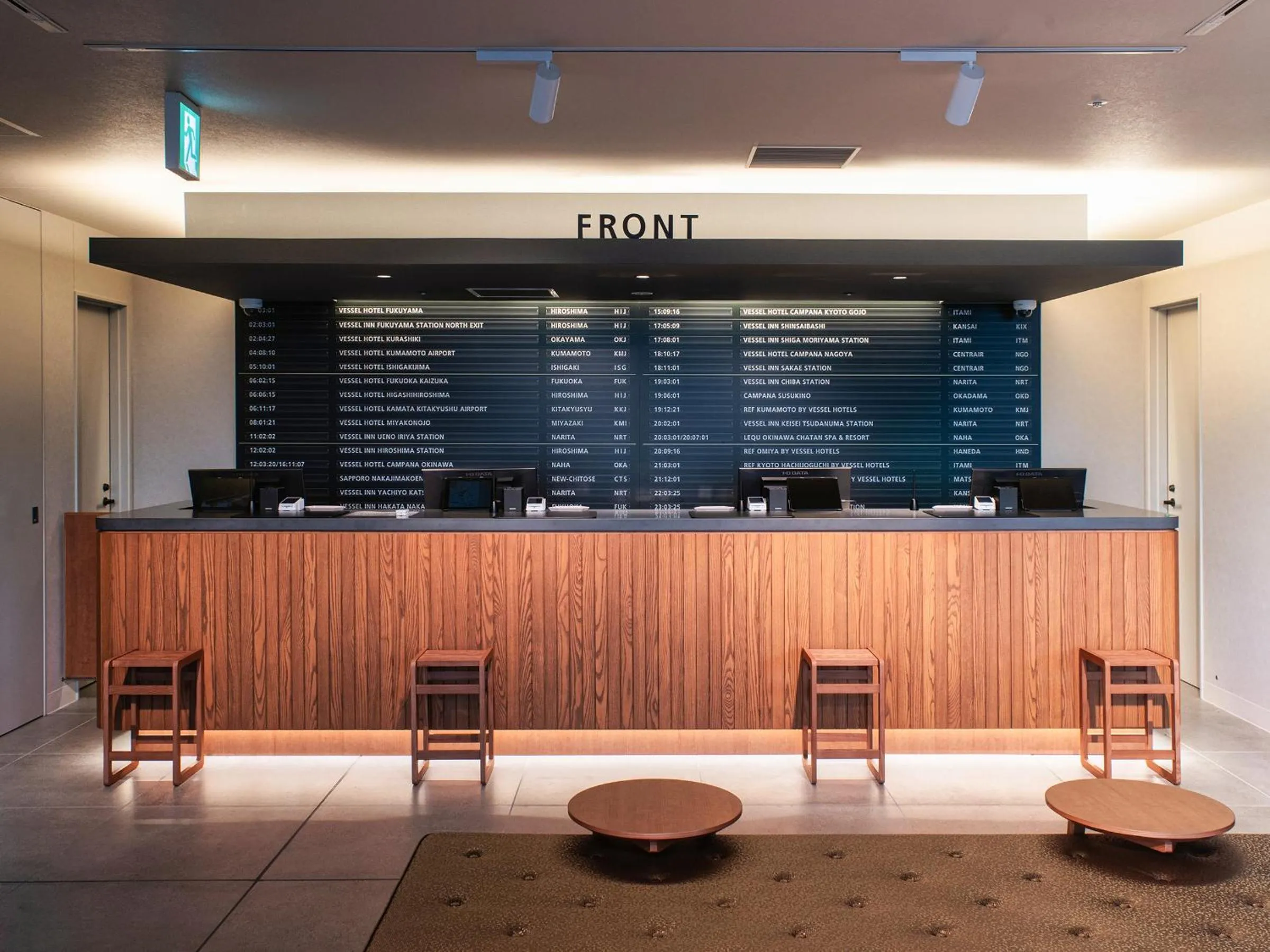 Lobby or reception in REF Kansai Airport by VESSEL HOTELS