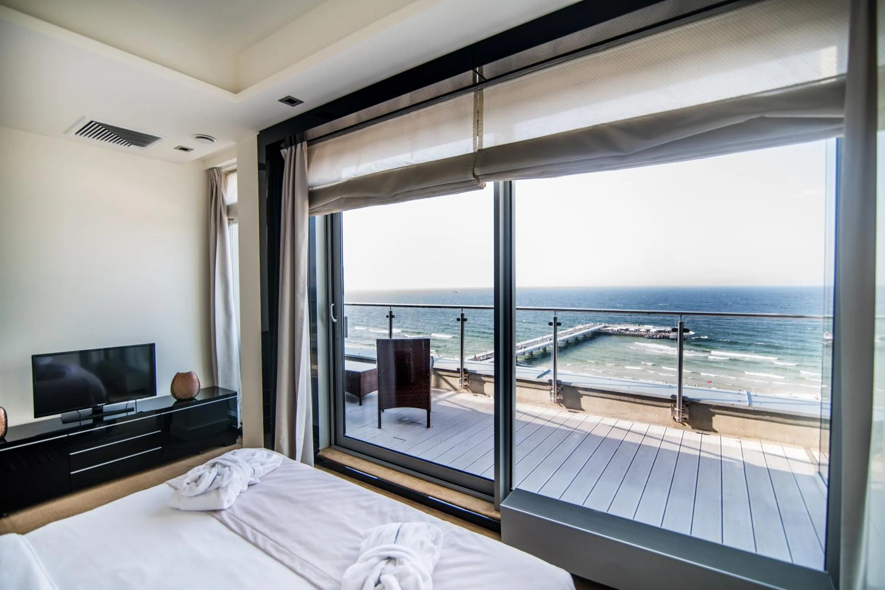 Sea view in Sanatorium Uzdrowiskowe Bałtyk