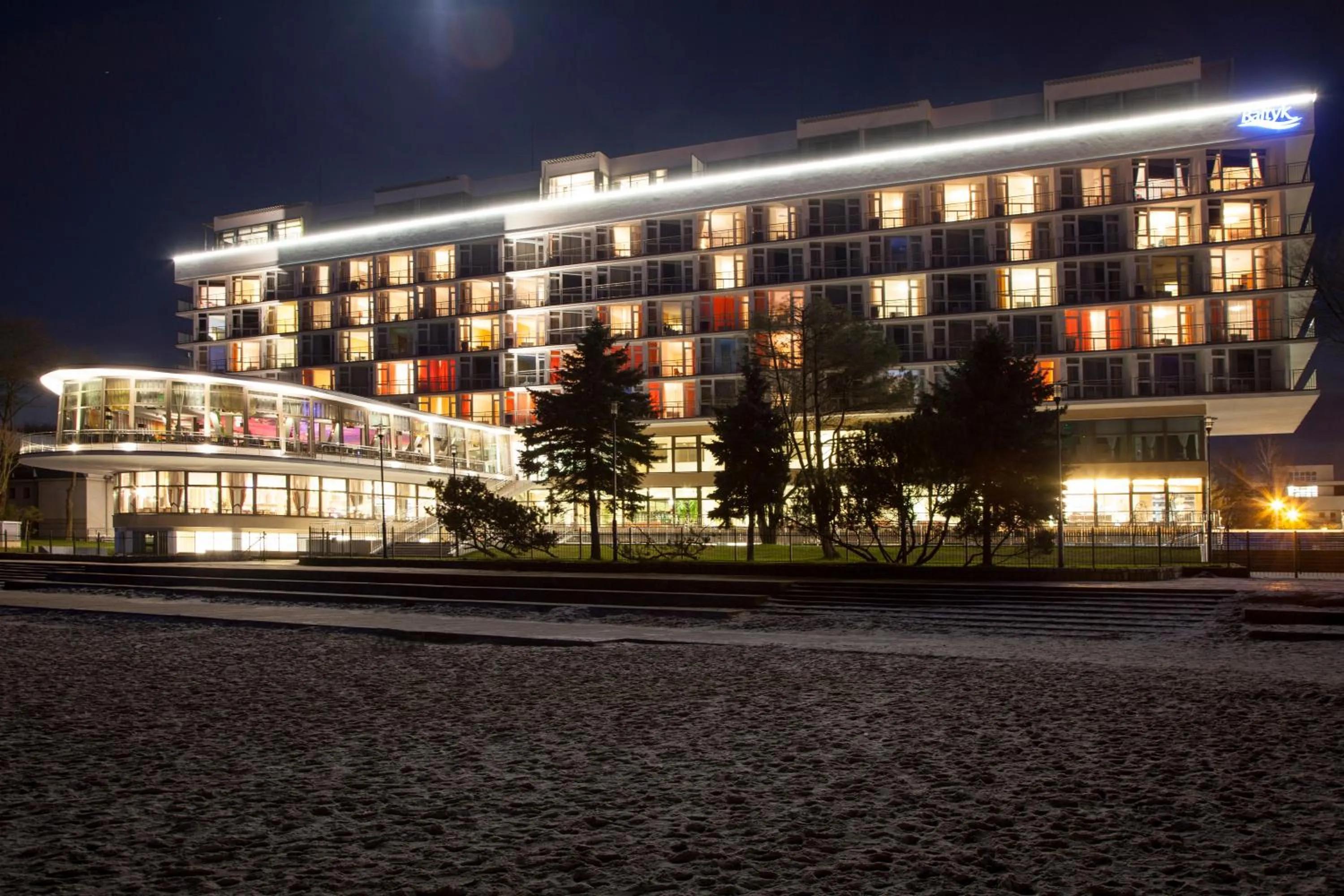 Property building in Sanatorium Uzdrowiskowe Bałtyk
