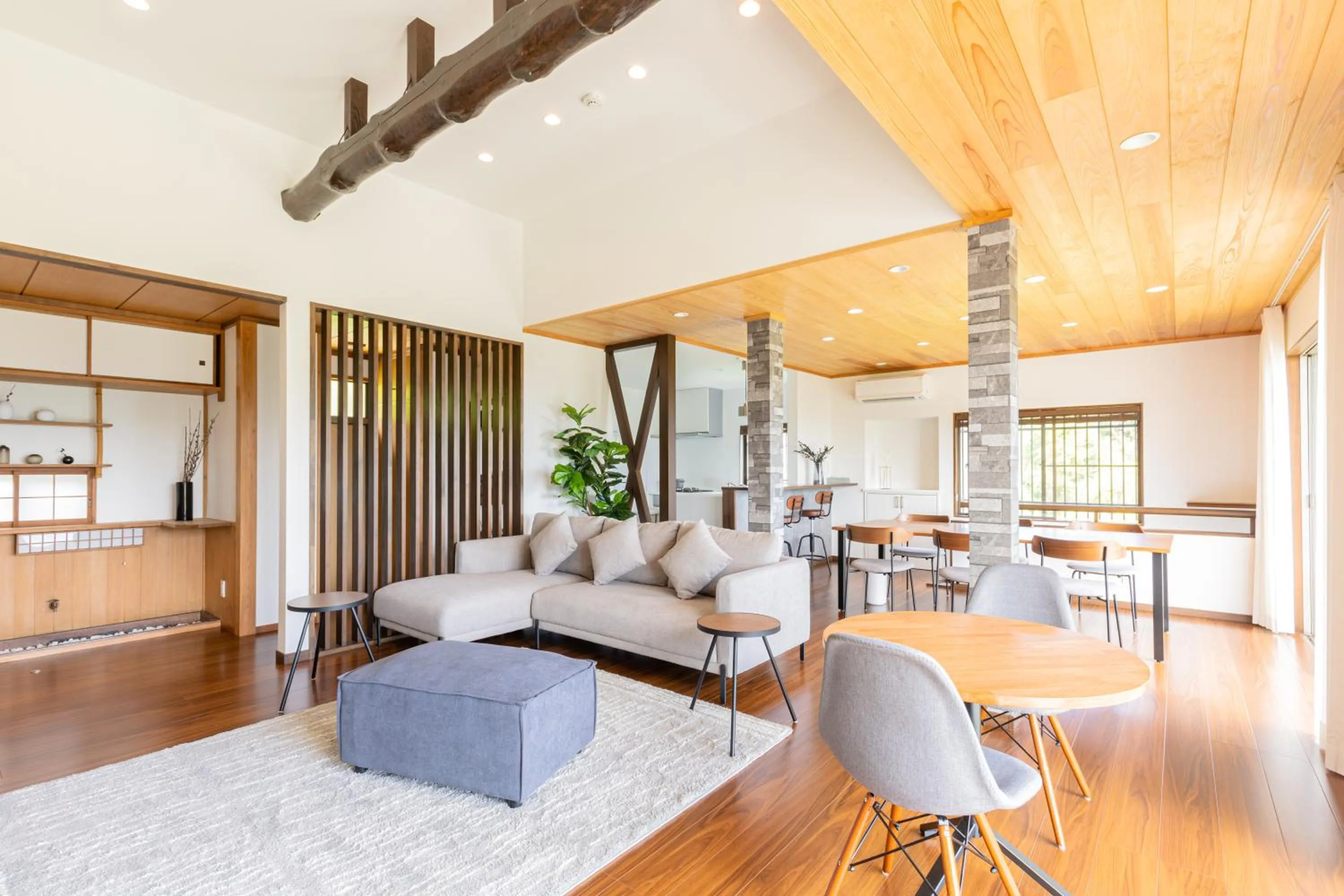 Living room in Resort stay Bowen ~伊豆高原~