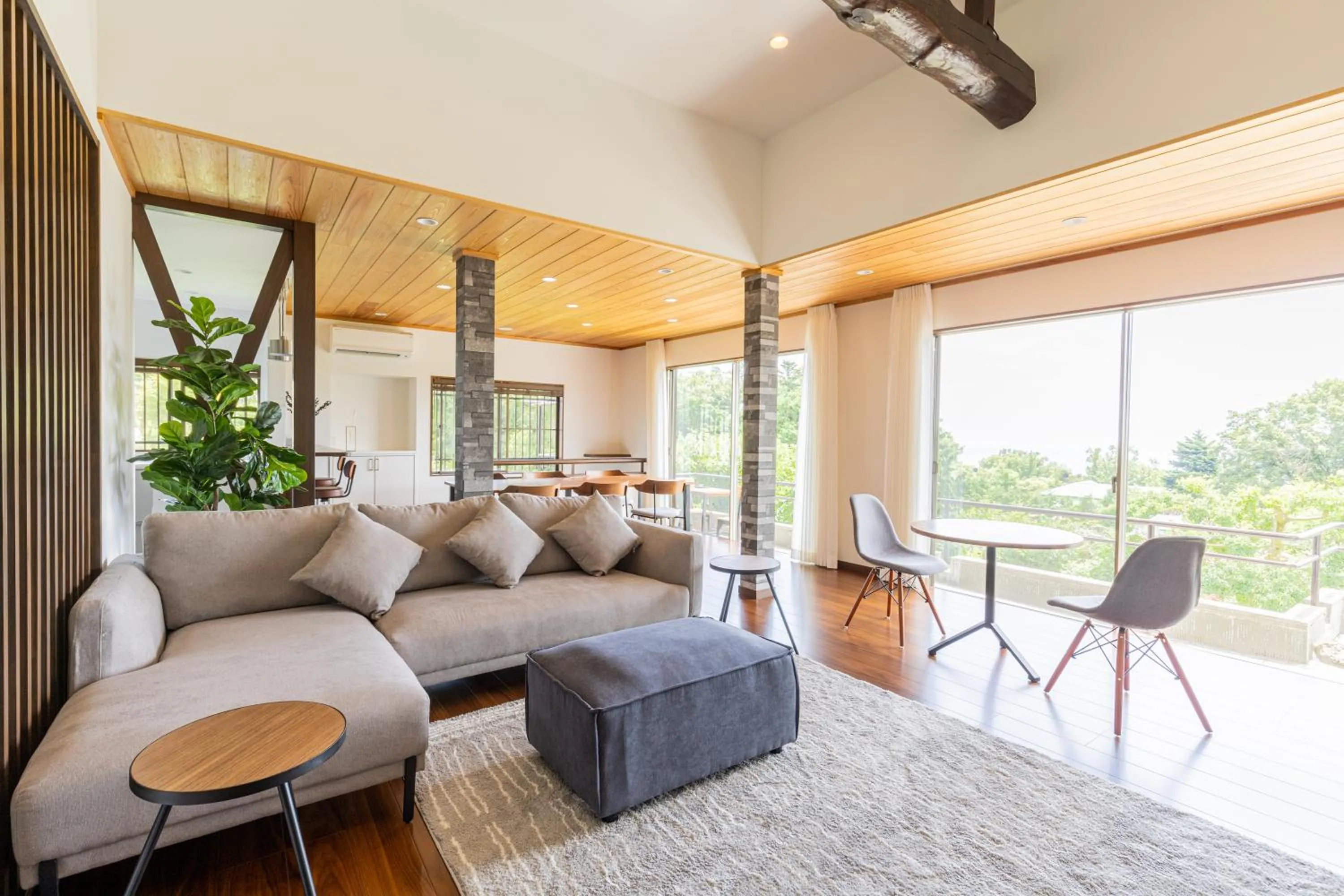 Living room in Resort stay Bowen ~伊豆高原~