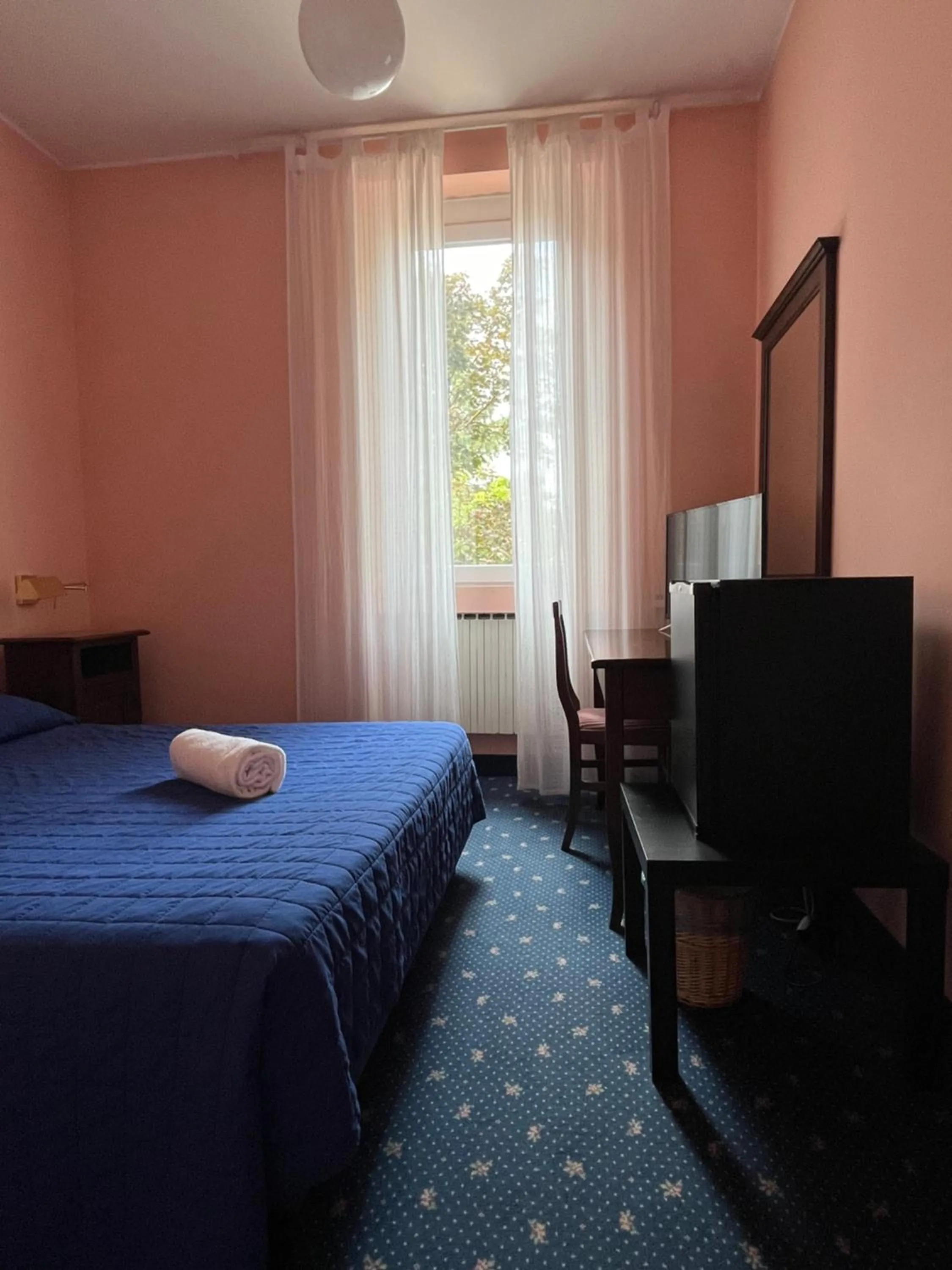 TV and multimedia, Bed in Hotel Milano Pool & Garden