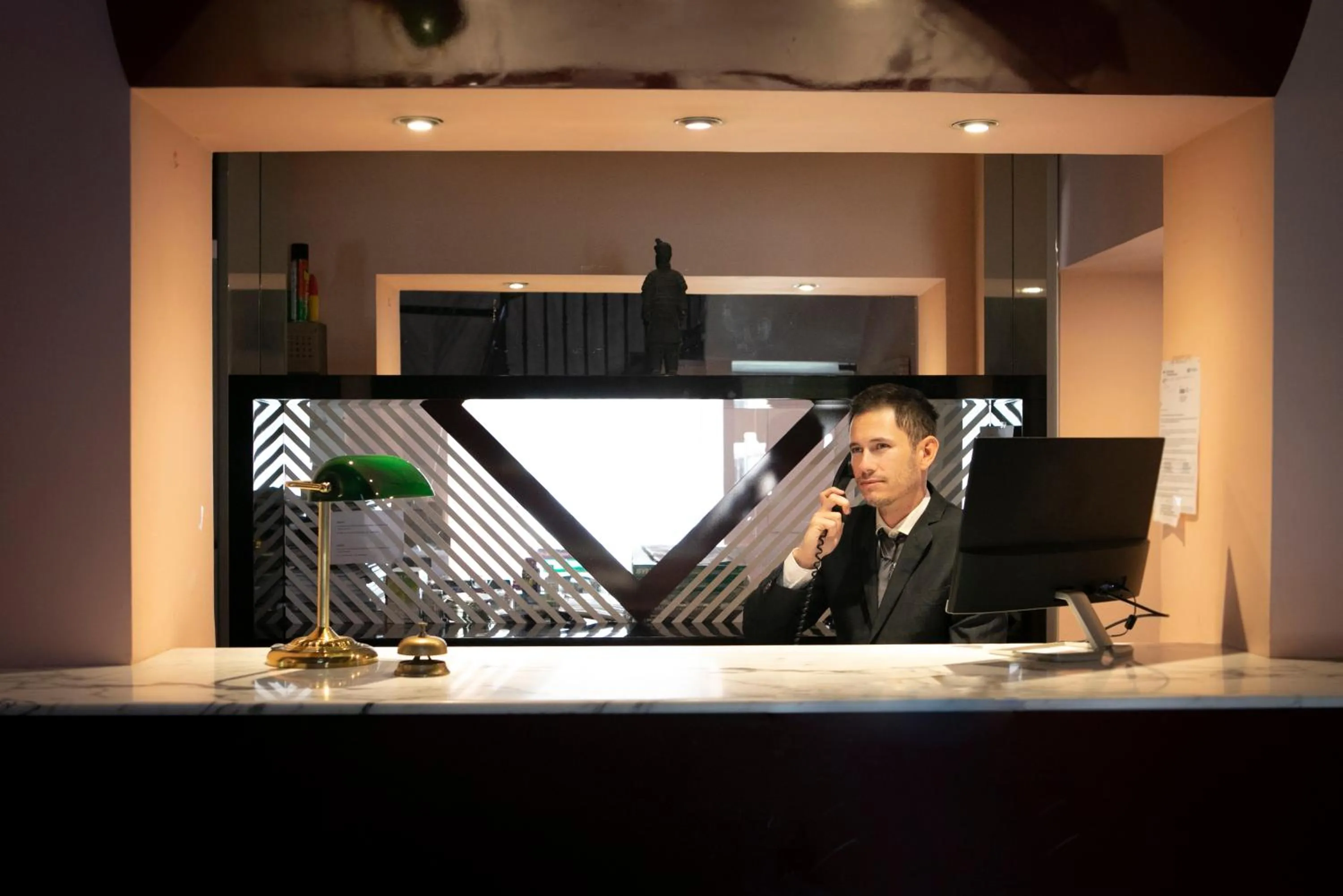 Lobby or reception in Hotel Milano Pool & Garden