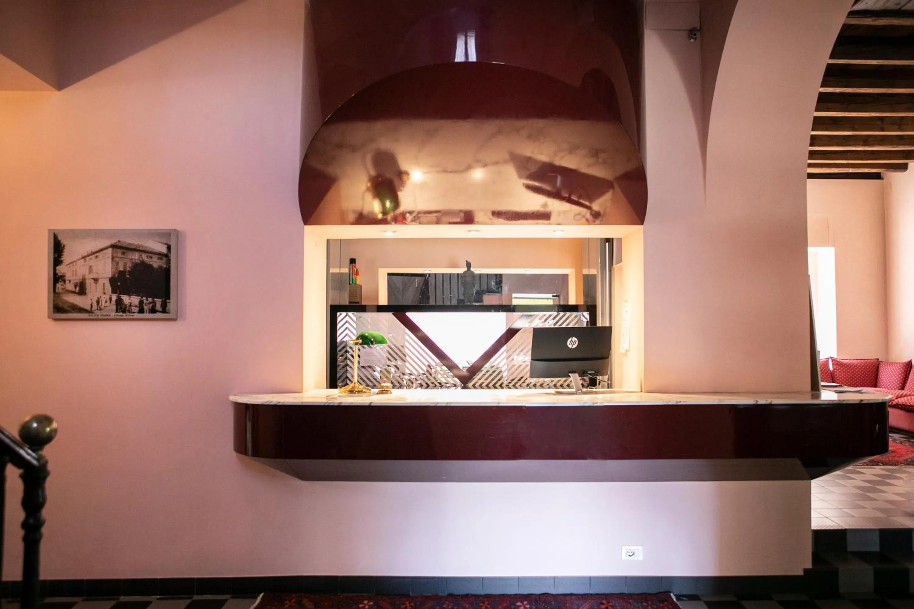 Lobby or reception in Hotel Milano Pool & Garden