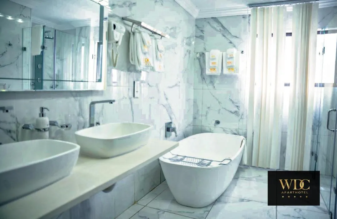 Bathroom in WDC APARTHOTEL - BUEA