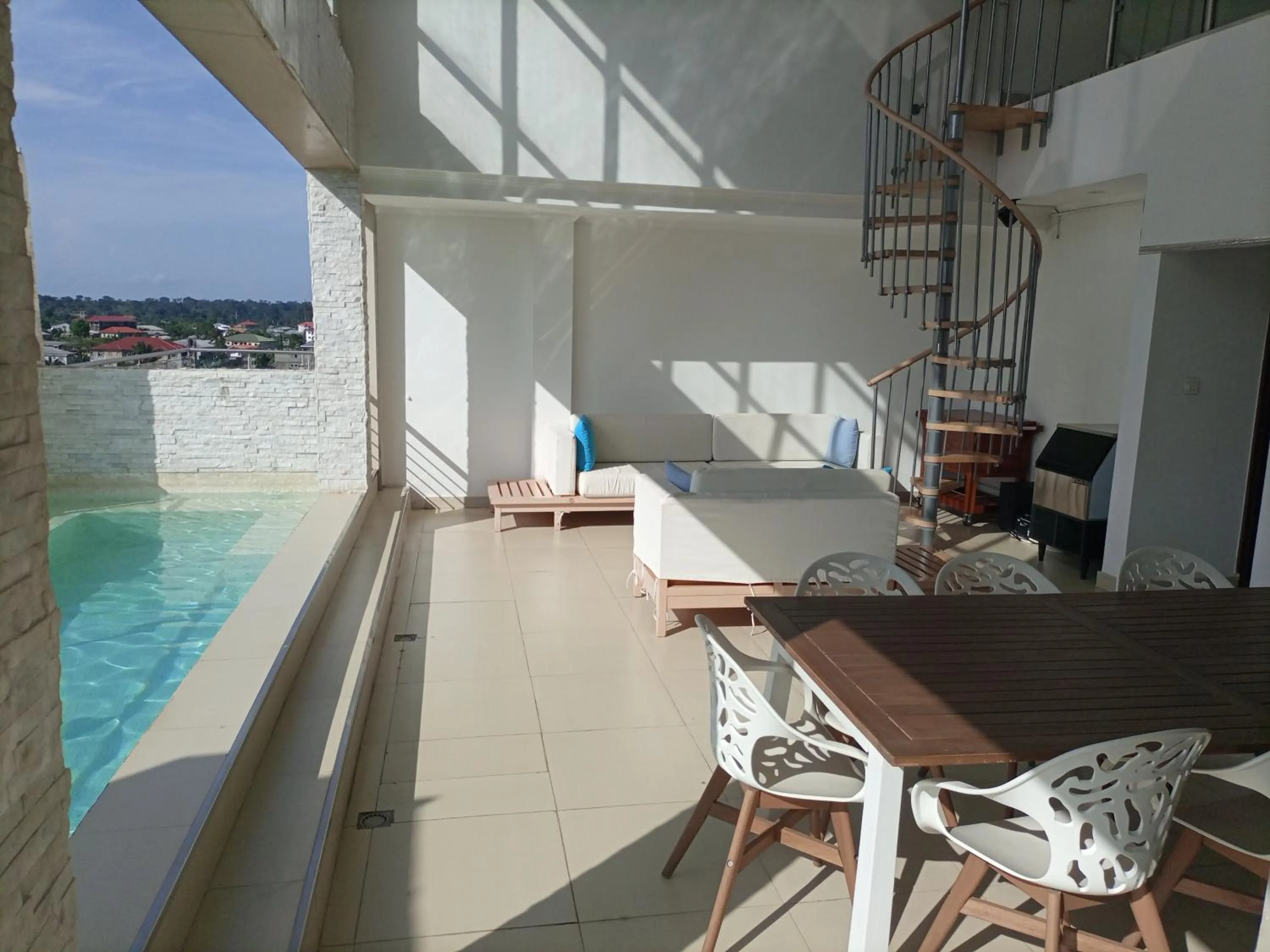 Balcony/Terrace in WDC APARTHOTEL - BUEA