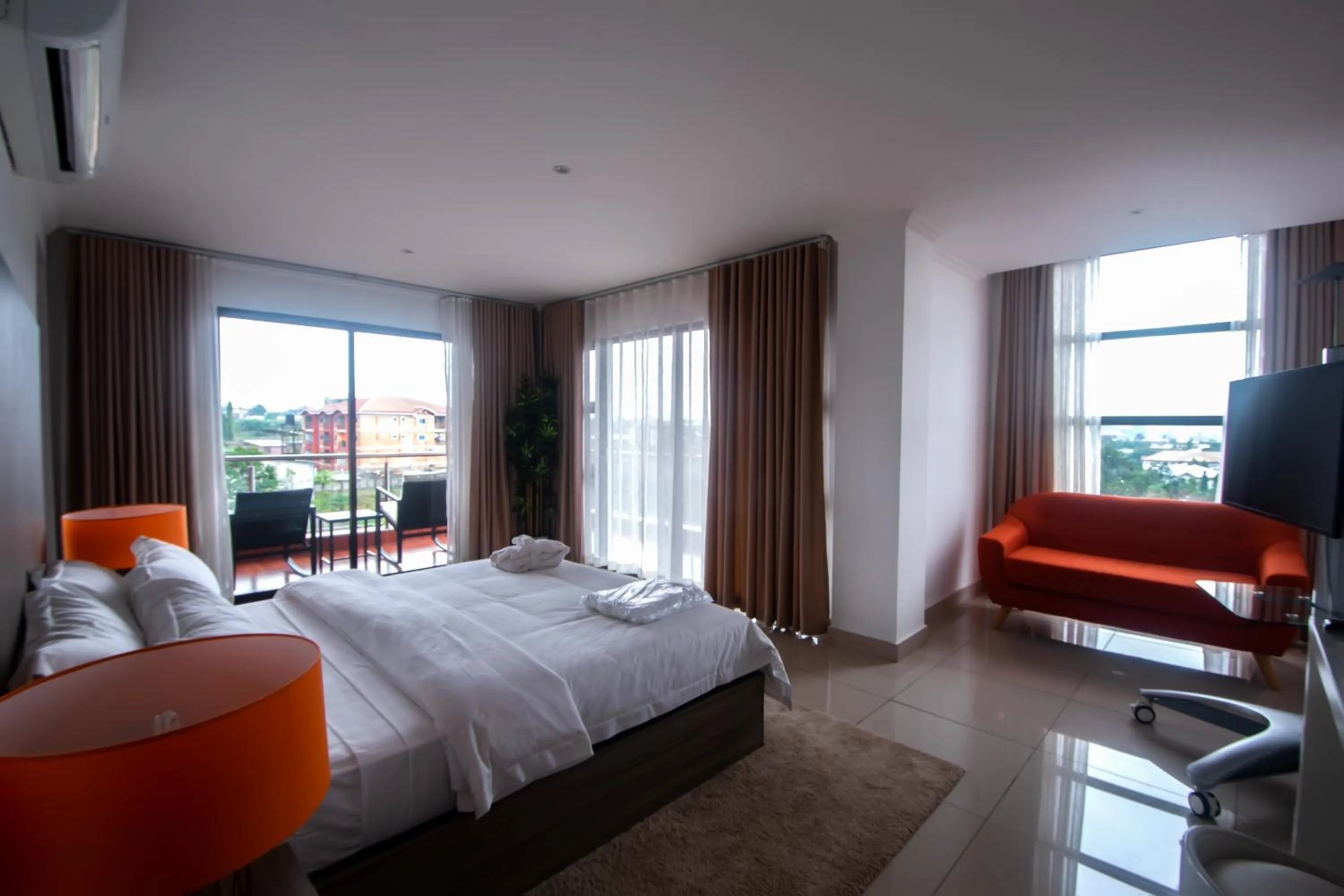 Photo of the whole room, Bed in WDC APARTHOTEL - BUEA