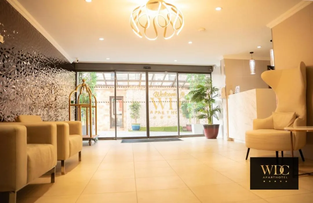 Lobby or reception in WDC APARTHOTEL - BUEA