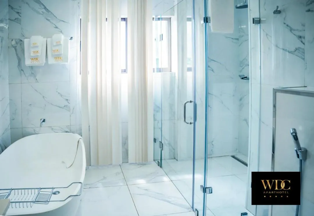 Bathroom in WDC APARTHOTEL - BUEA