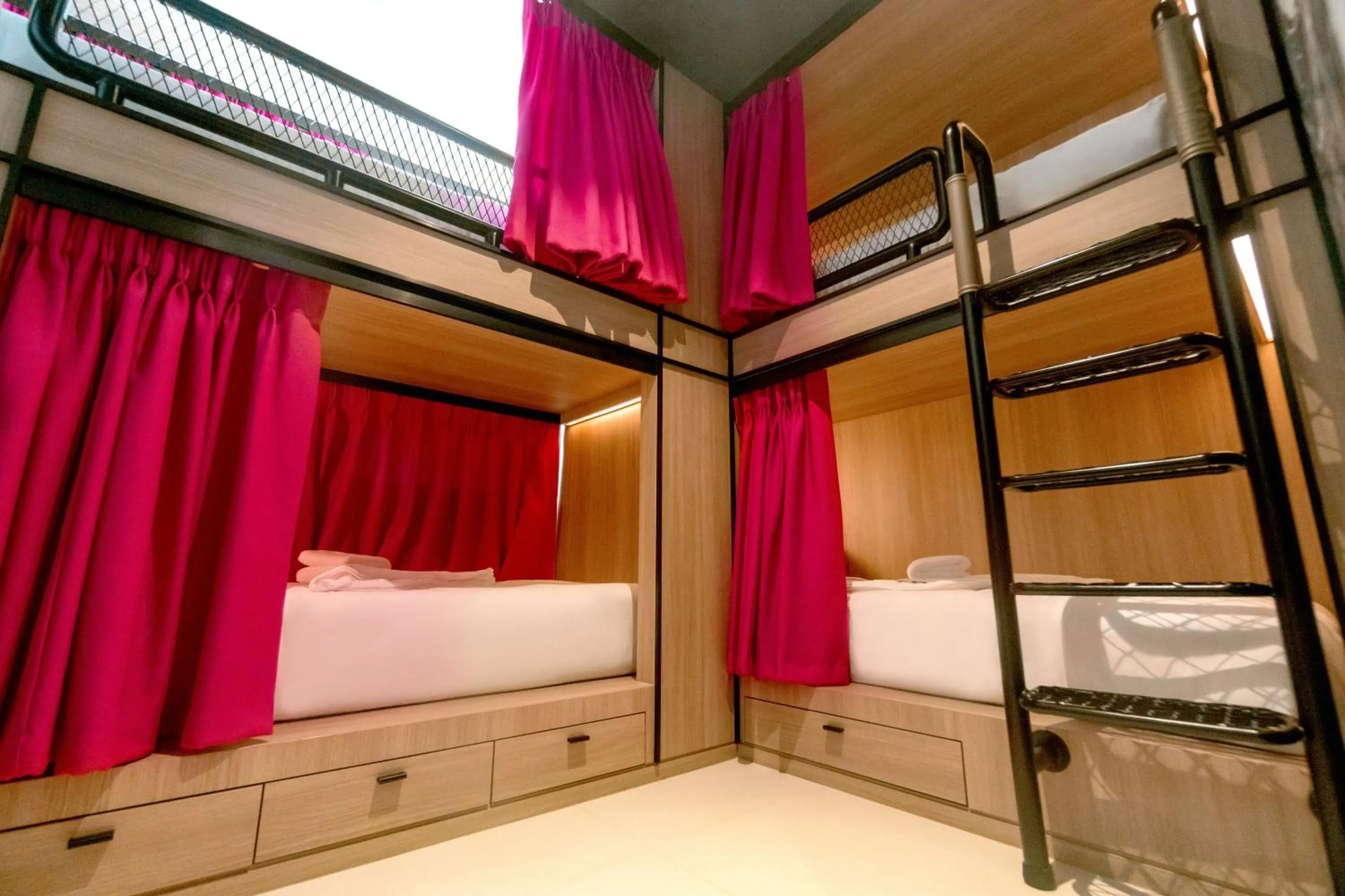 Bed in SocialTel Koh Samui