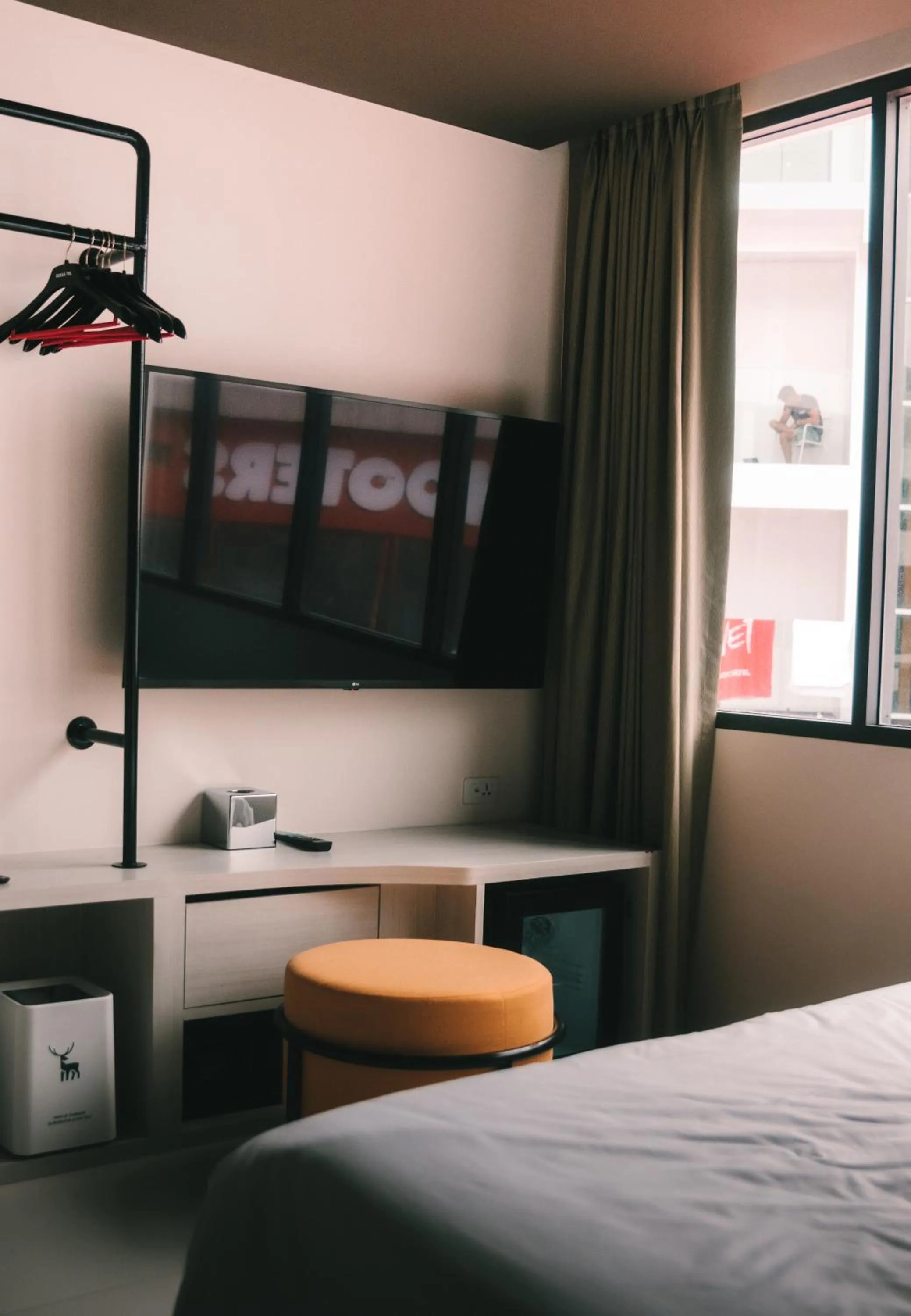 Bed in SocialTel Koh Samui