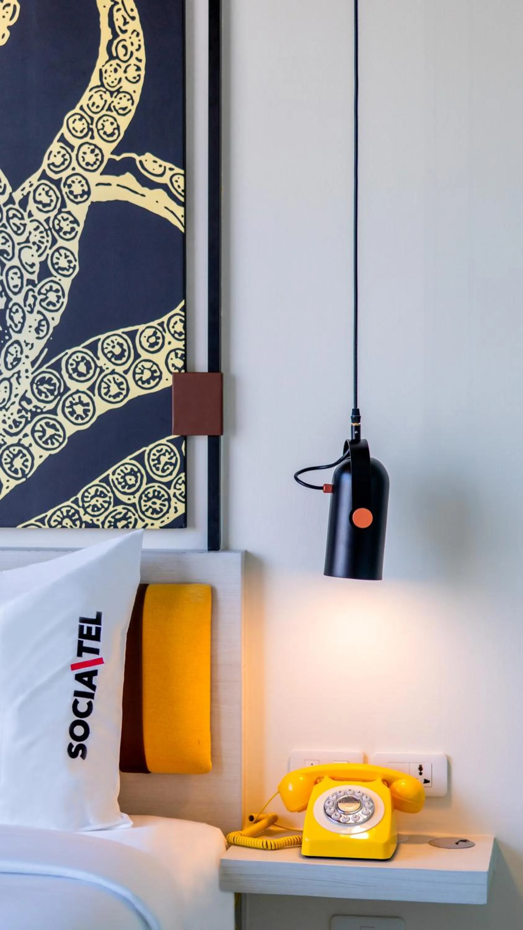 Decorative detail, Bed in SocialTel Koh Samui