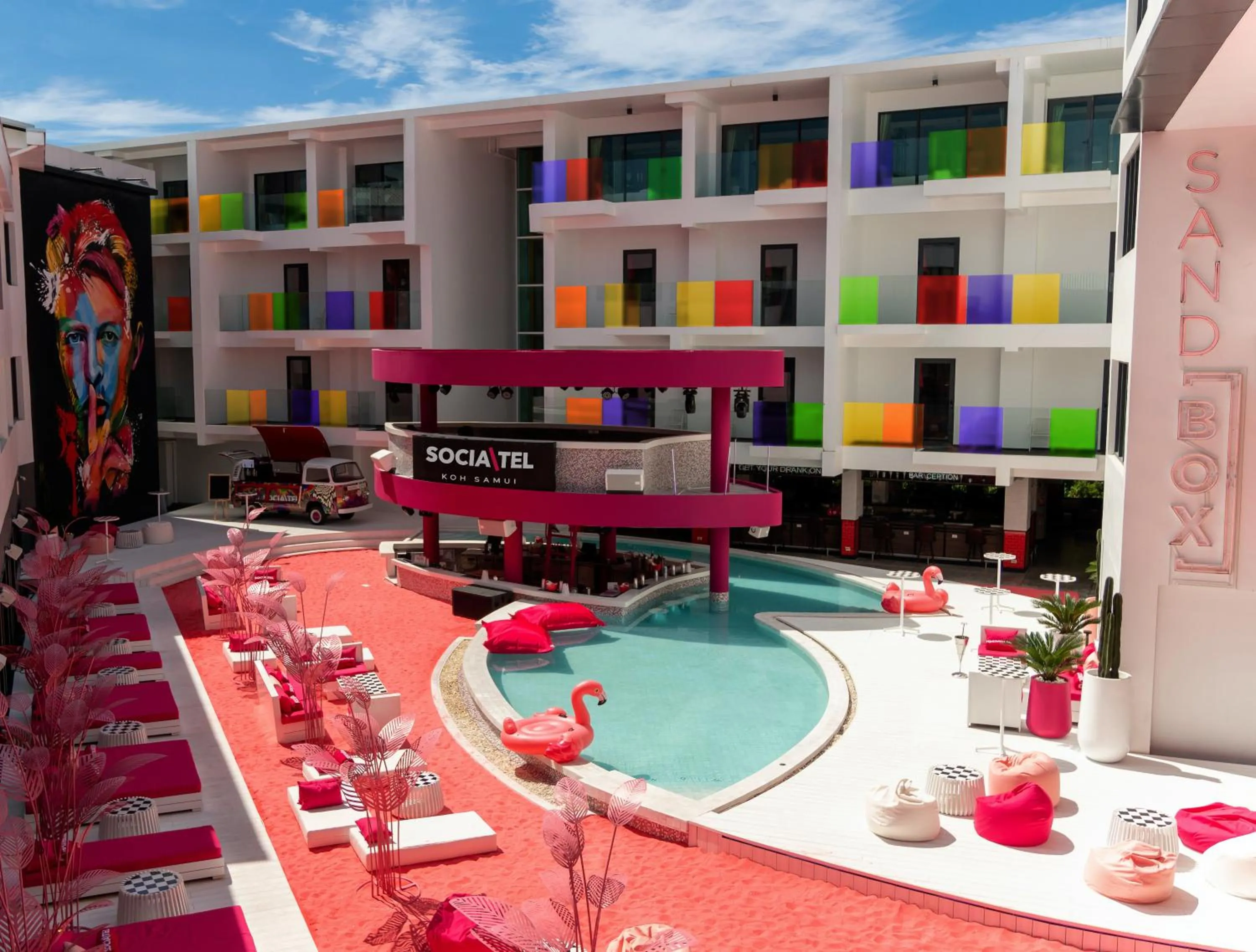 Property building in SocialTel Koh Samui