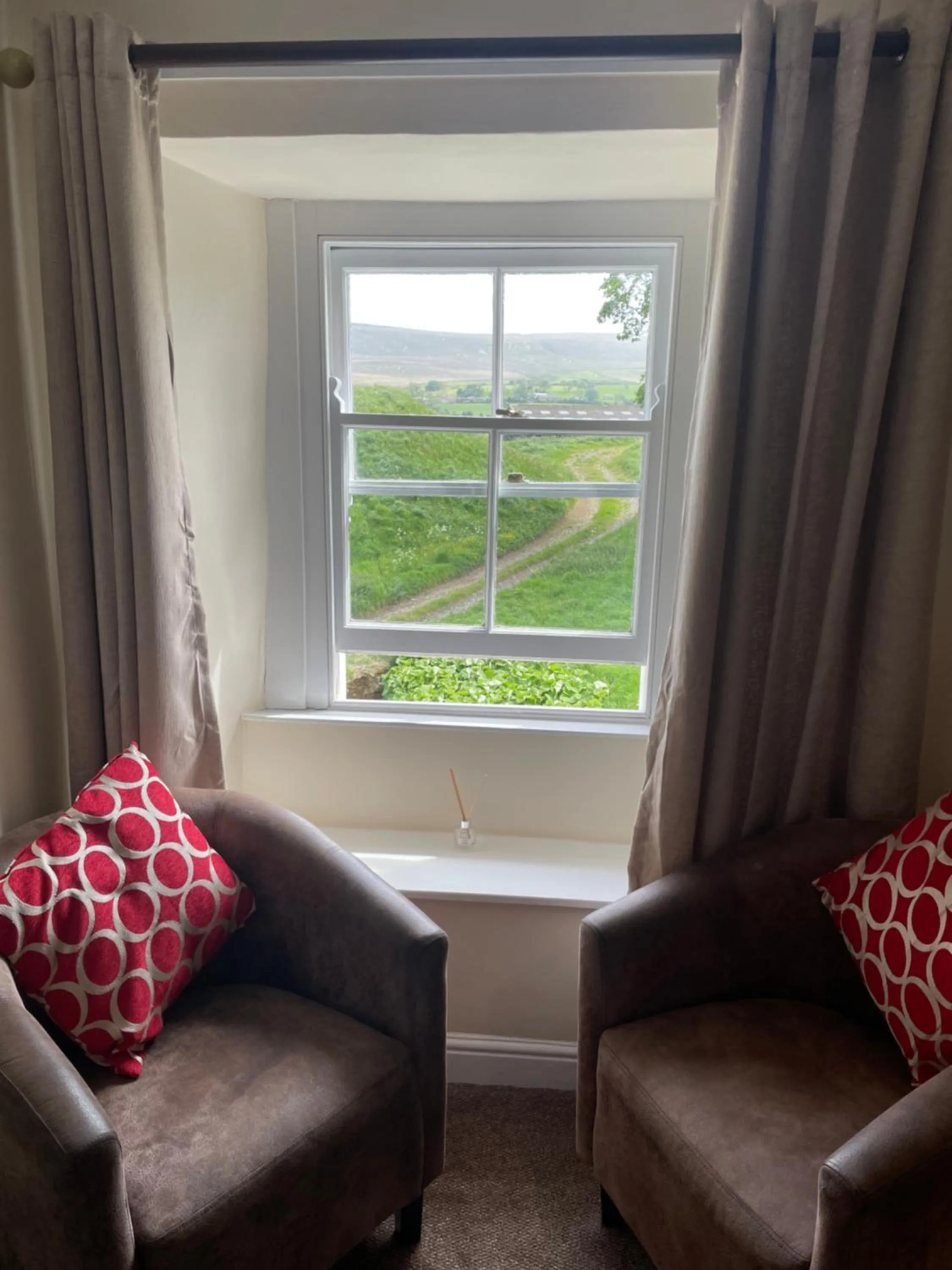 Seating area in The Foresters Arms