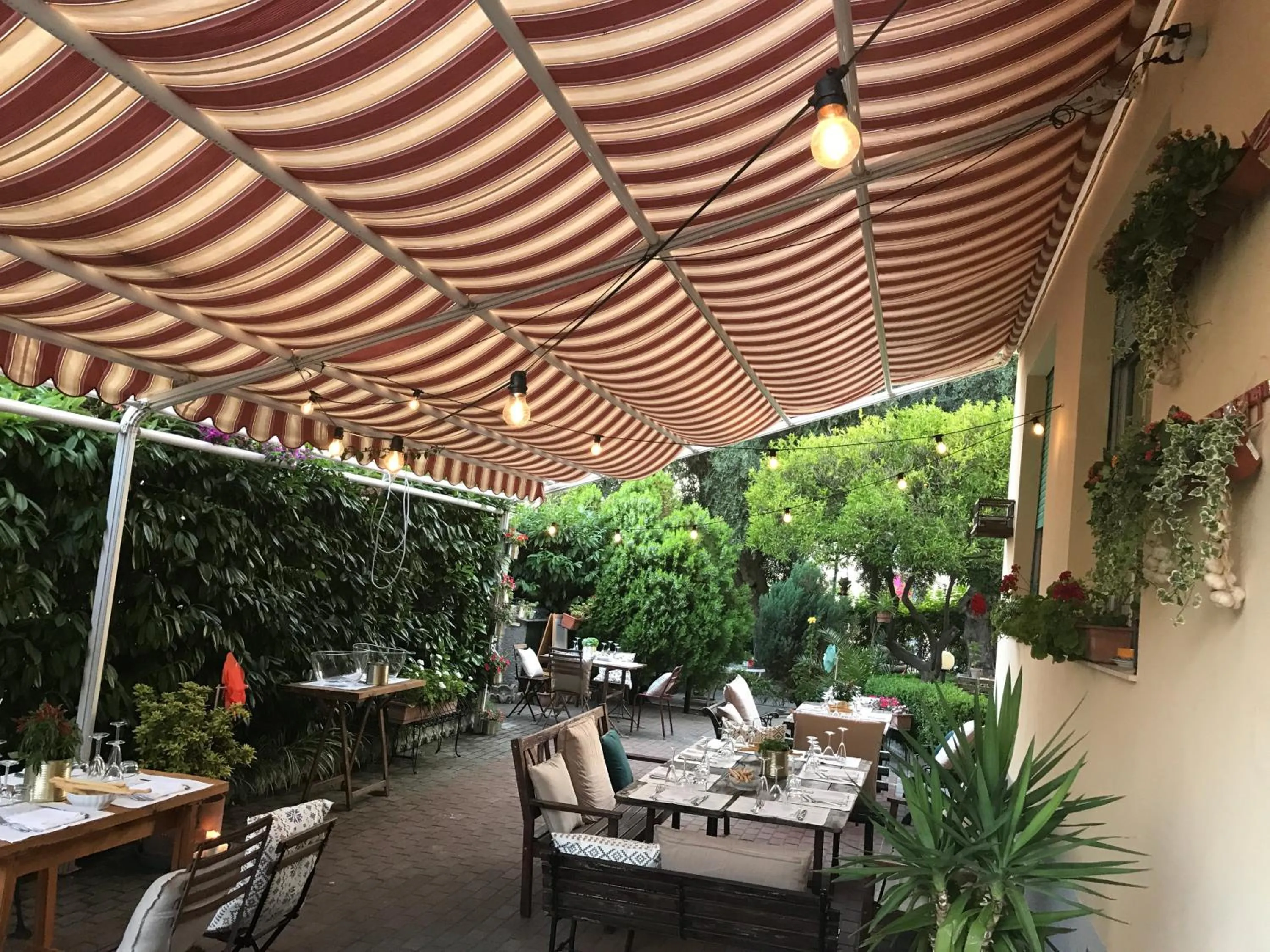 Food and drinks in Hotel Villa Gloria