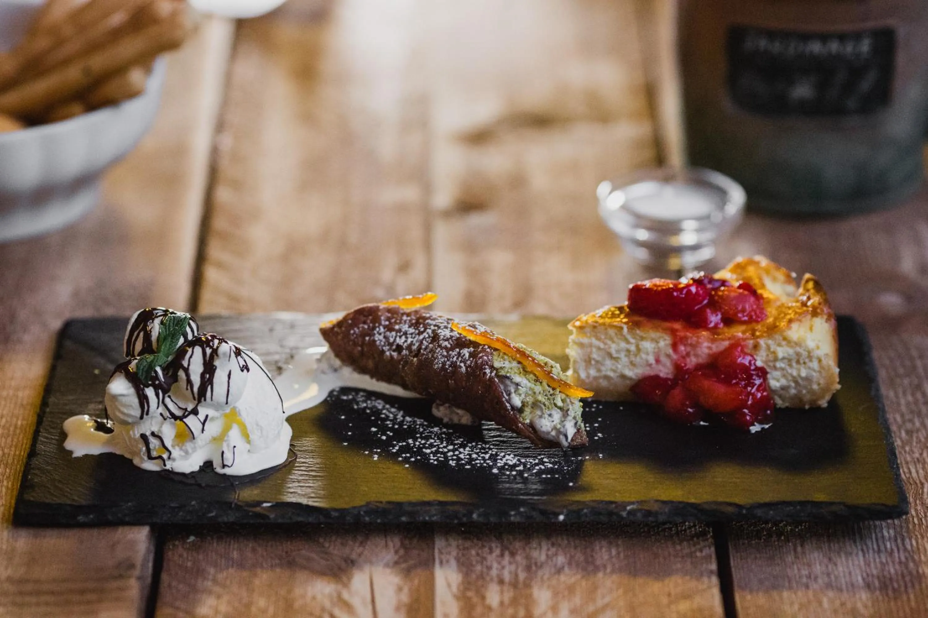 Food and drinks in Hotel Villa Gloria