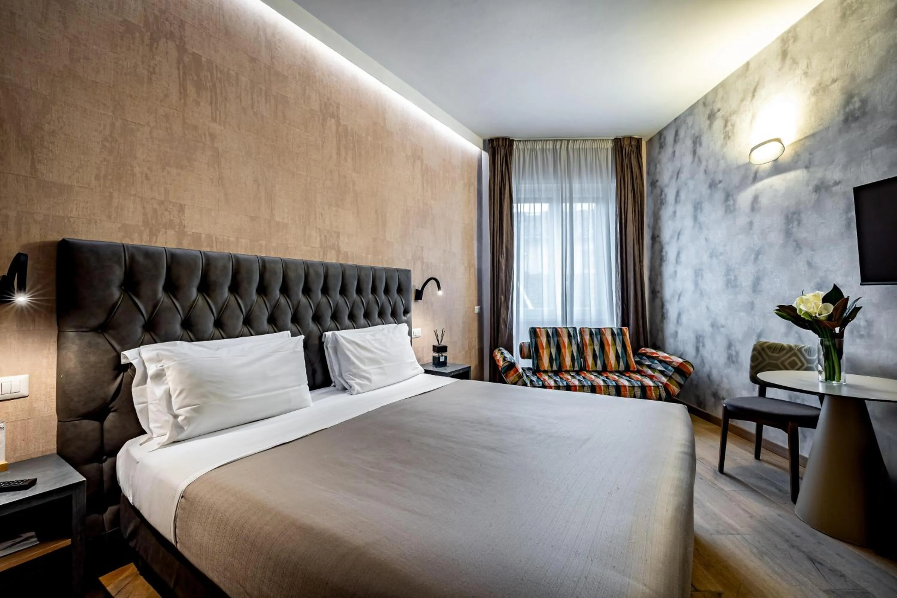 Bedroom, Bed in Florence Old Bridge B&B