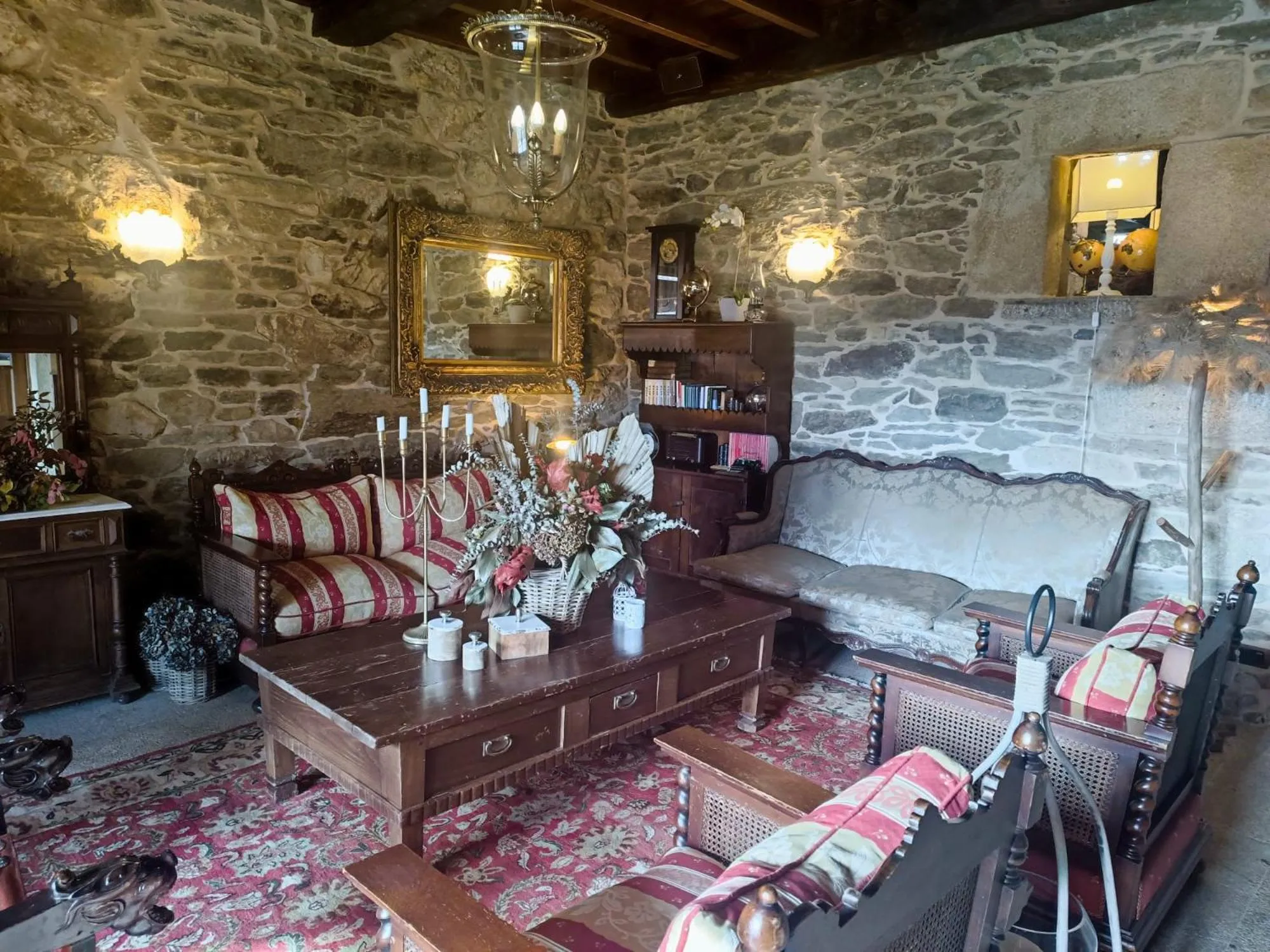 Living room in Pazo de Bendoiro