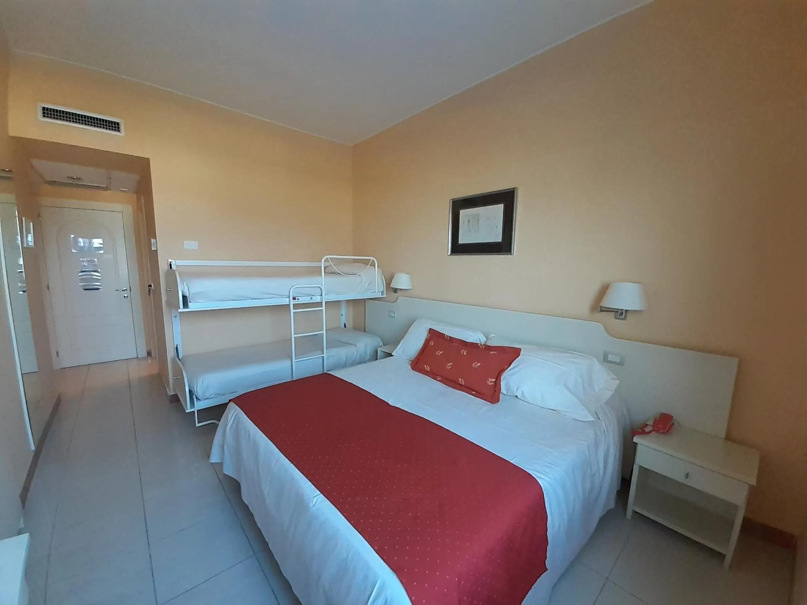 Photo of the whole room, Bed in Barion Hotel & Congressi